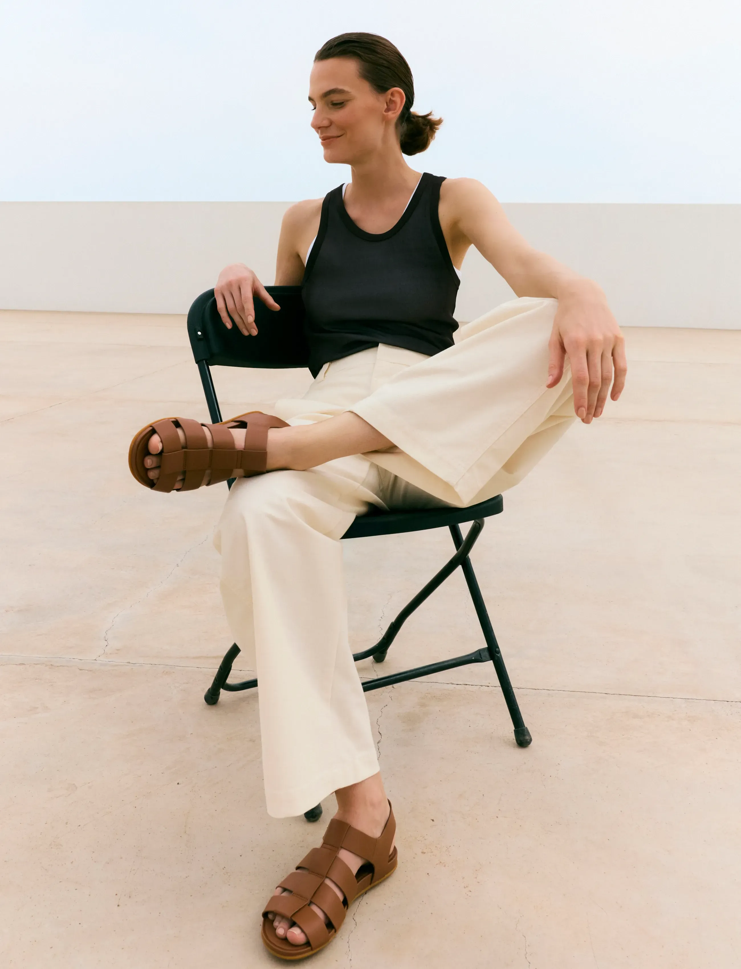 FitFlop - GRACIE LEATHER FISHERMAN SANDALS - romeinse sandalen - deep tan - 5