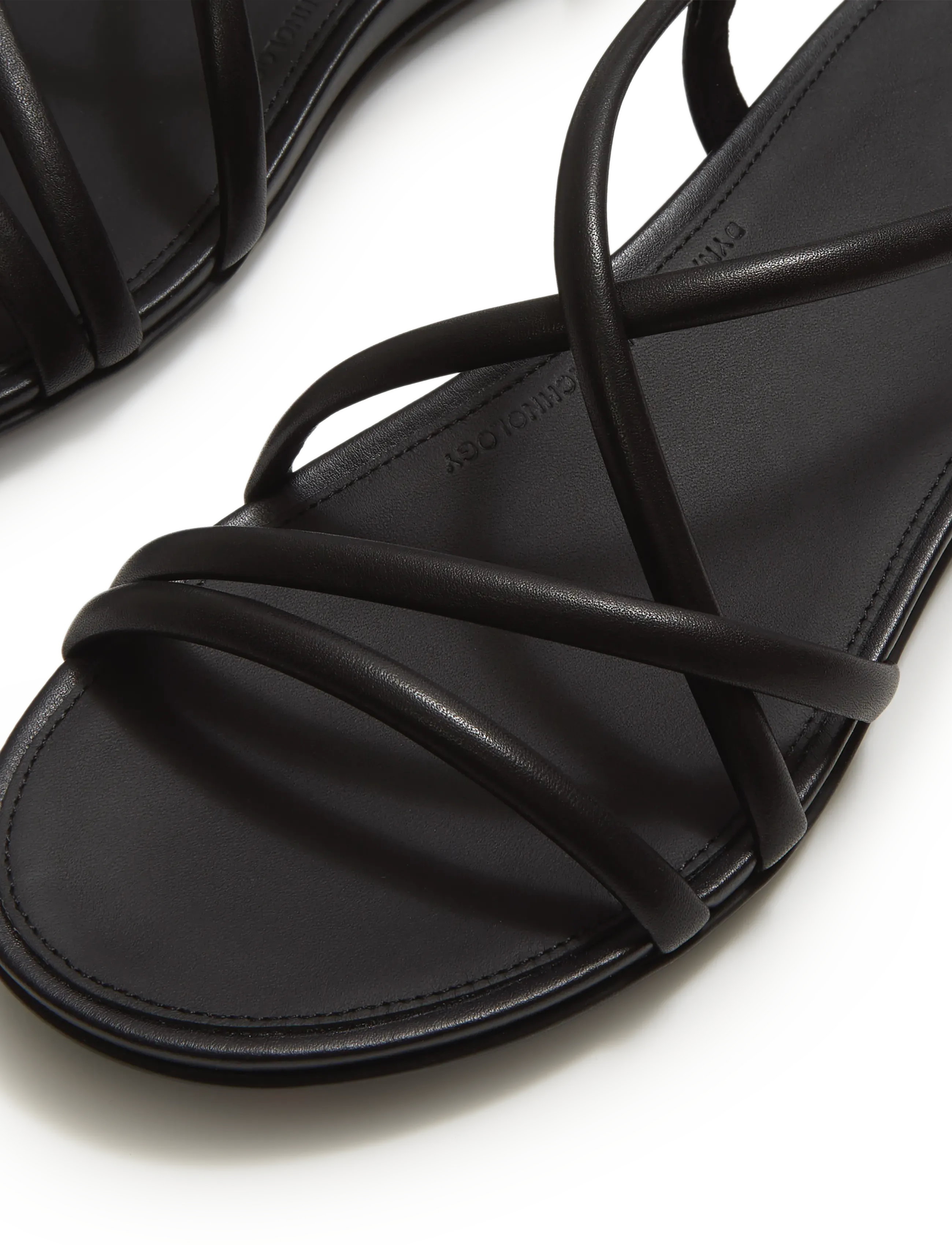 FitFlop - GRACIE LEATHER STRAPPY BACK-STRAP SANDALS - kontsata sandaalid - all black - 4