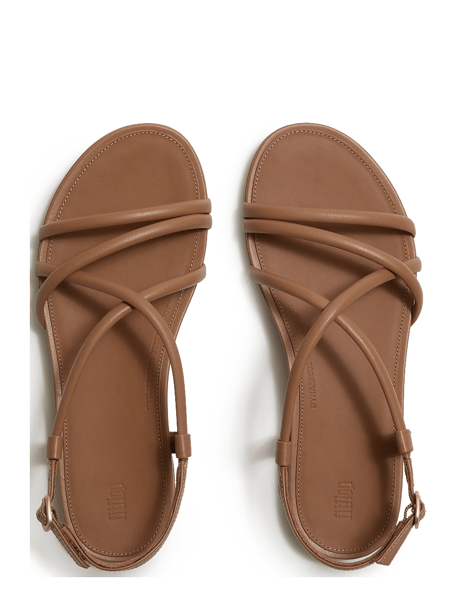 FitFlop - GRACIE LEATHER STRAPPY BACK-STRAP SANDALS - classic tan - 2
