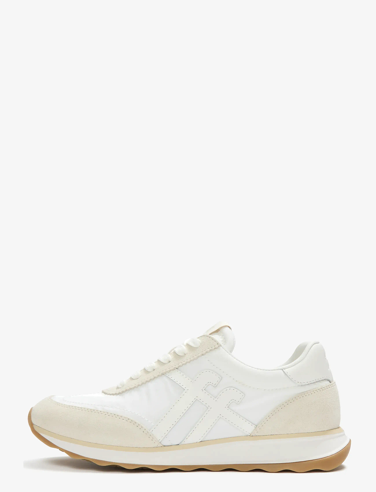 FitFlop - RETRO-Q FF FABRIC/SUEDE SNEAKERS - lave sneakers - urban white mix - 1