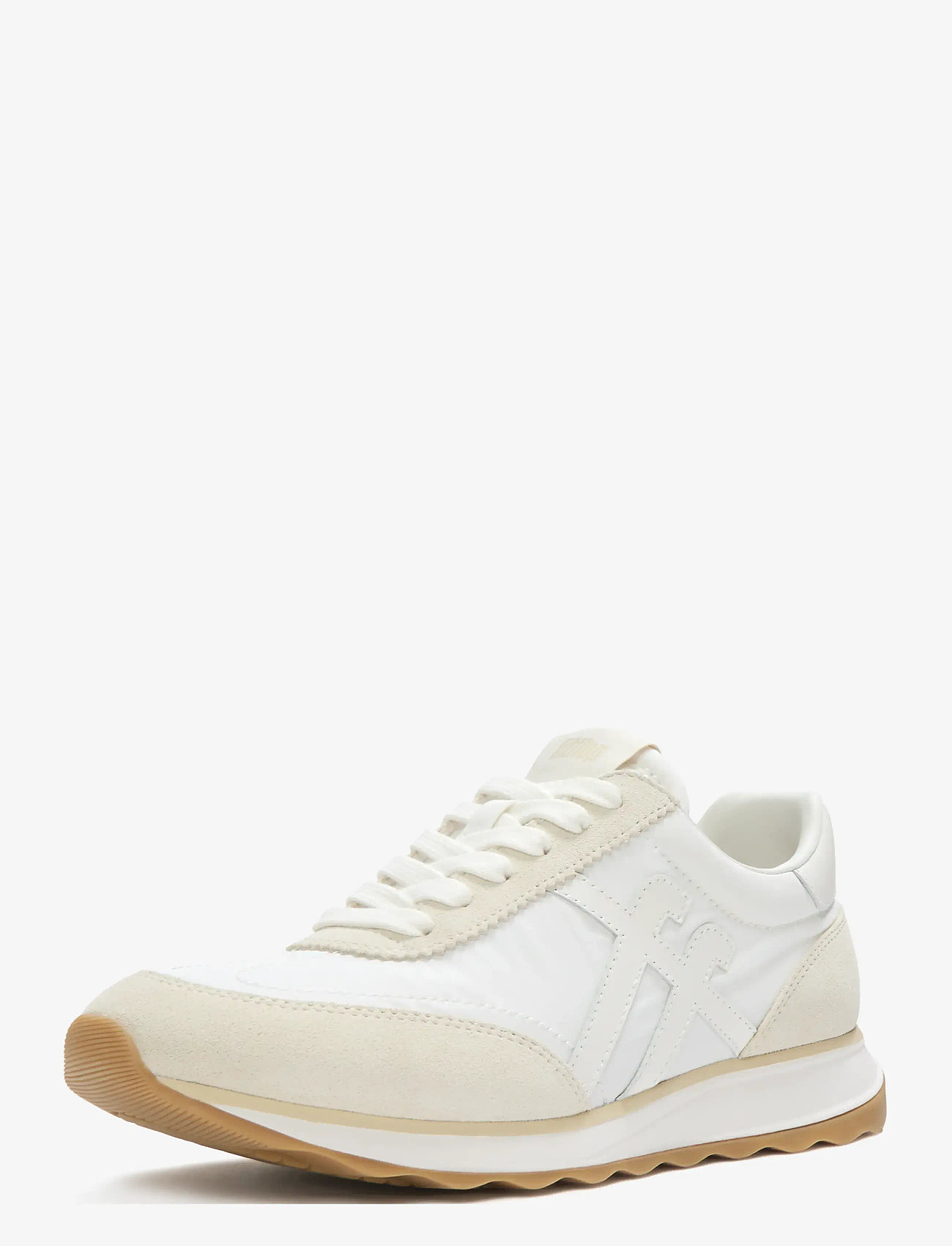 FitFlop - RETRO-Q FF FABRIC/SUEDE SNEAKERS - lave sneakers - urban white mix - 3