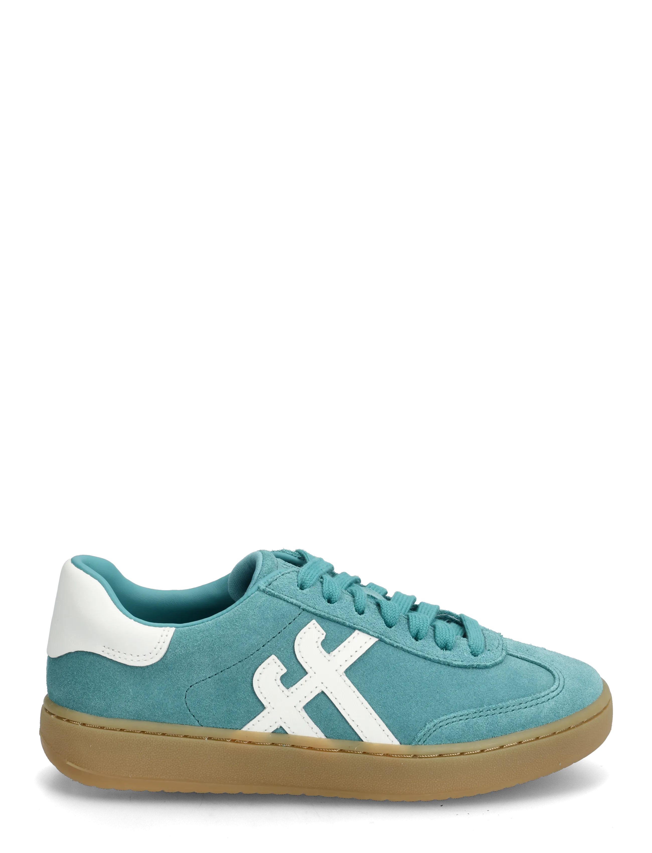FitFlop - THE DASH T-TOE SUEDE SNEAKERS - låga sneakers - teal/urban white - 2