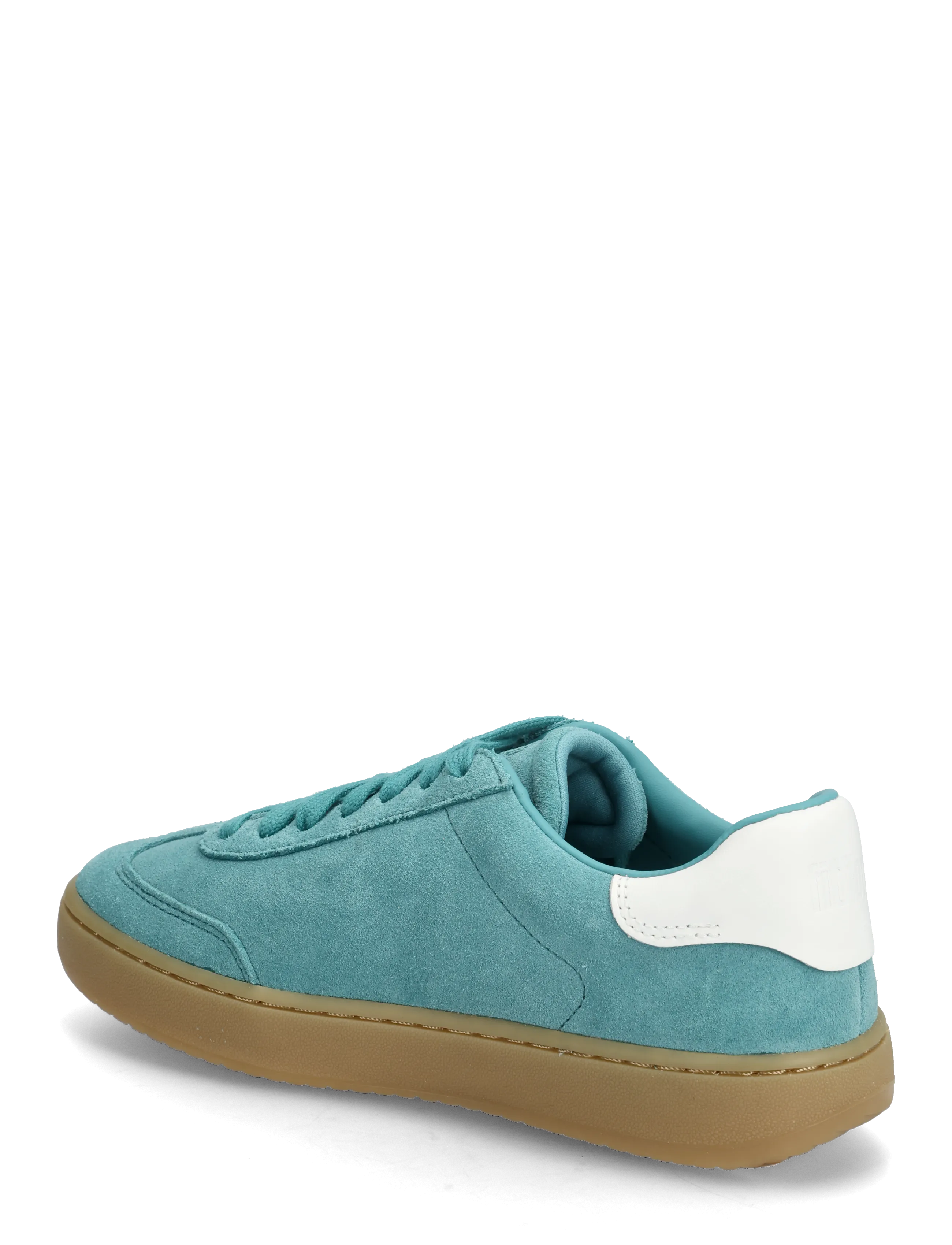FitFlop - THE DASH T-TOE SUEDE SNEAKERS - låga sneakers - teal/urban white - 3