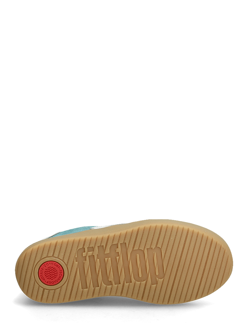 FitFlop - THE DASH T-TOE SUEDE SNEAKERS - niedrige sneakers - teal/urban white - 5