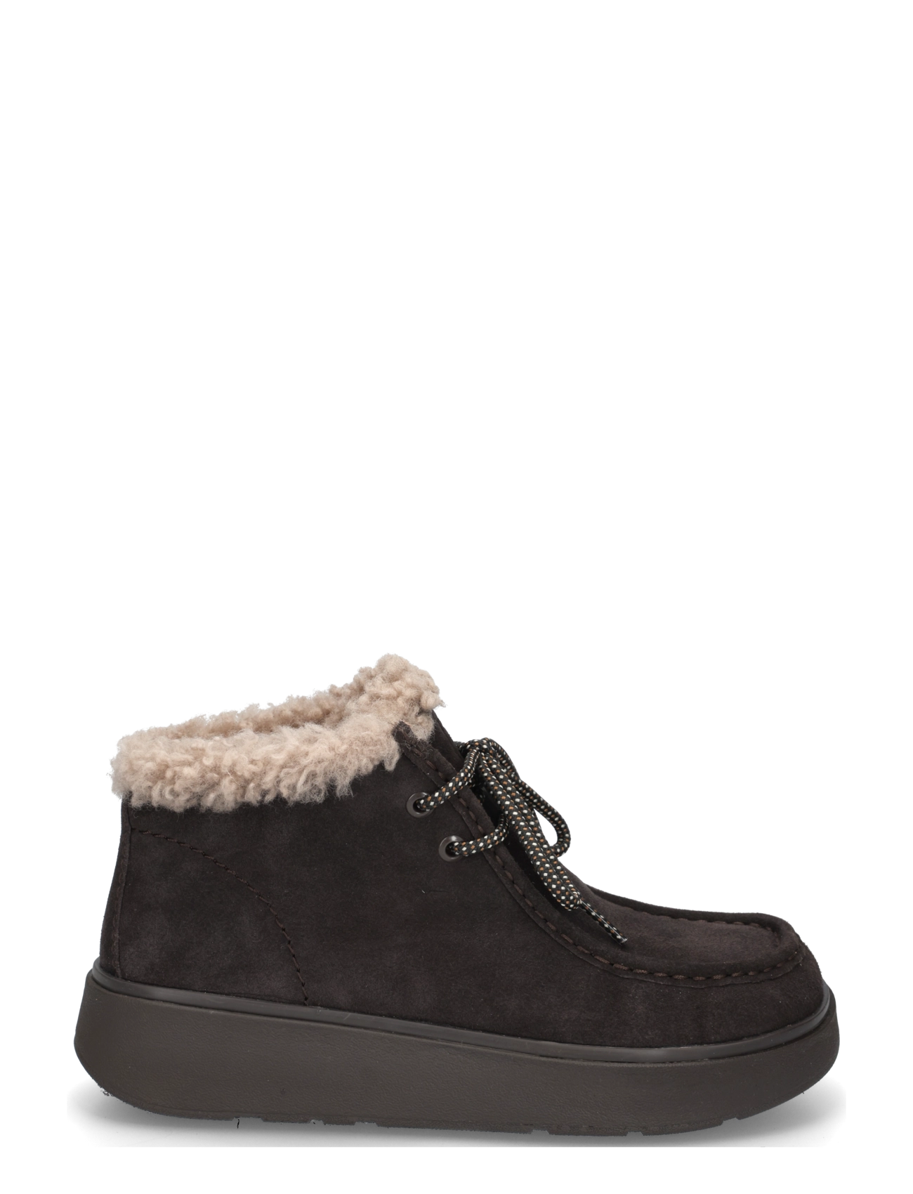 Fitflop Gen-Ff Suede Shearling Lace Up Boots dam – bild 4