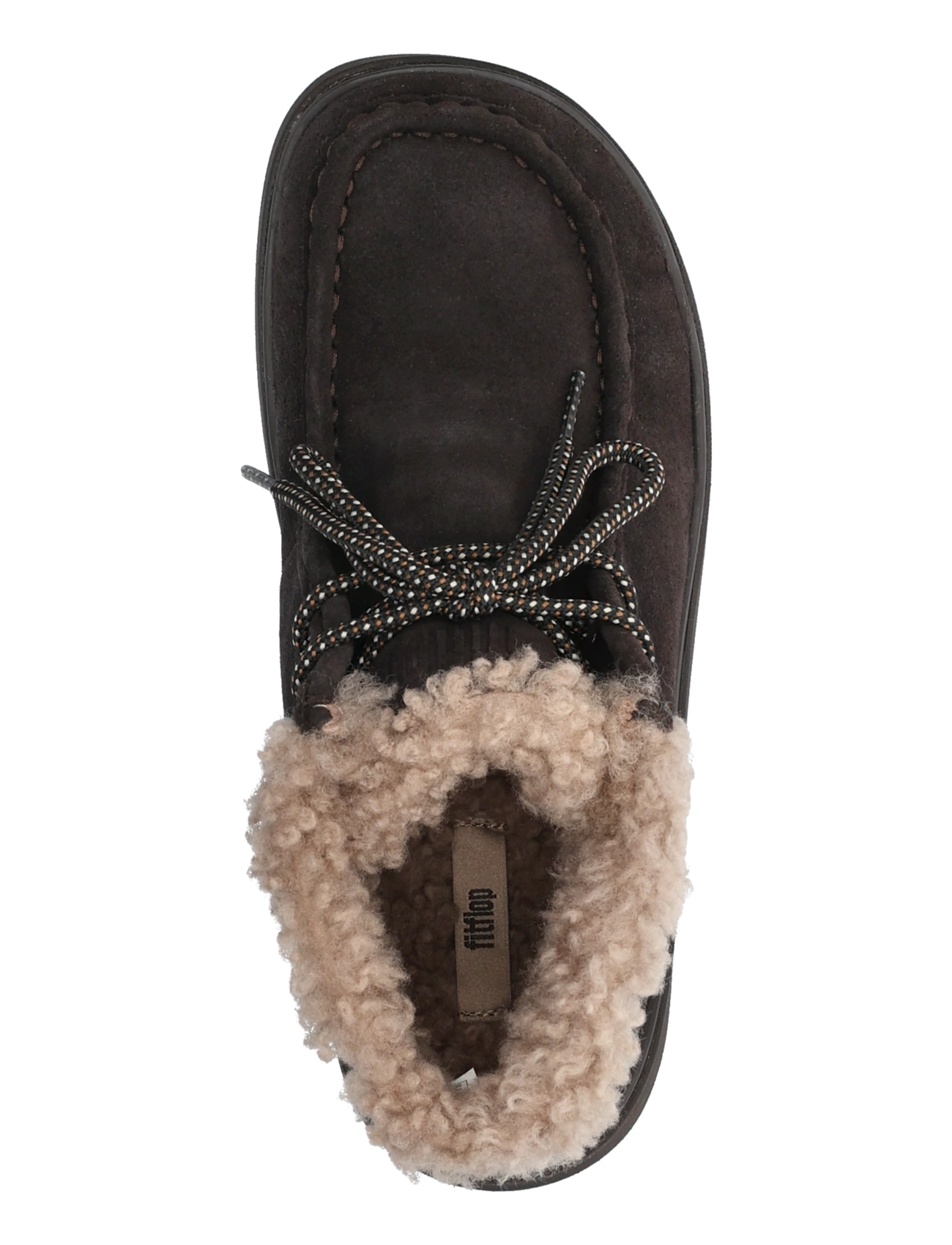 Fitflop Gen-Ff Suede Shearling Lace Up Boots dam – bild 5