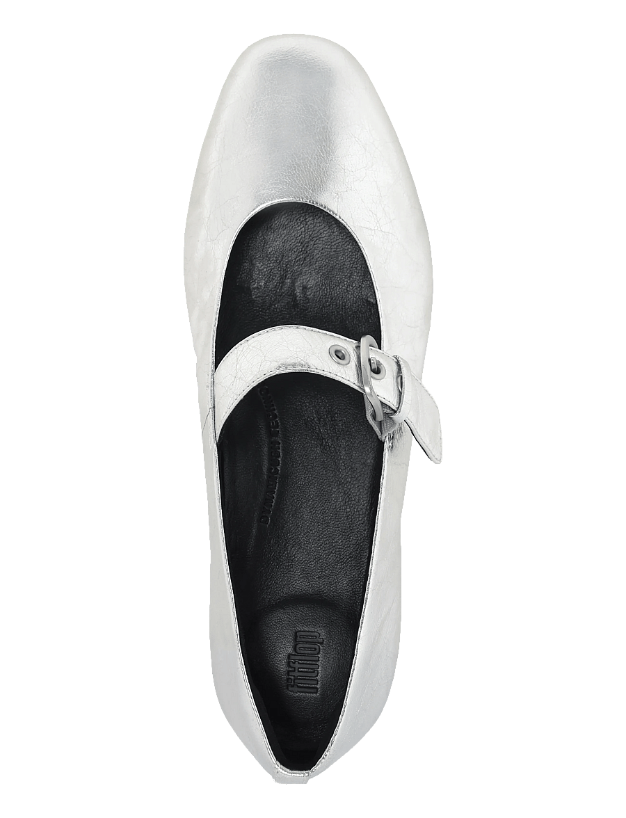 FitFlop - DELICATO METALLIC MARY JANES - særlige begivenheder - silver - 3