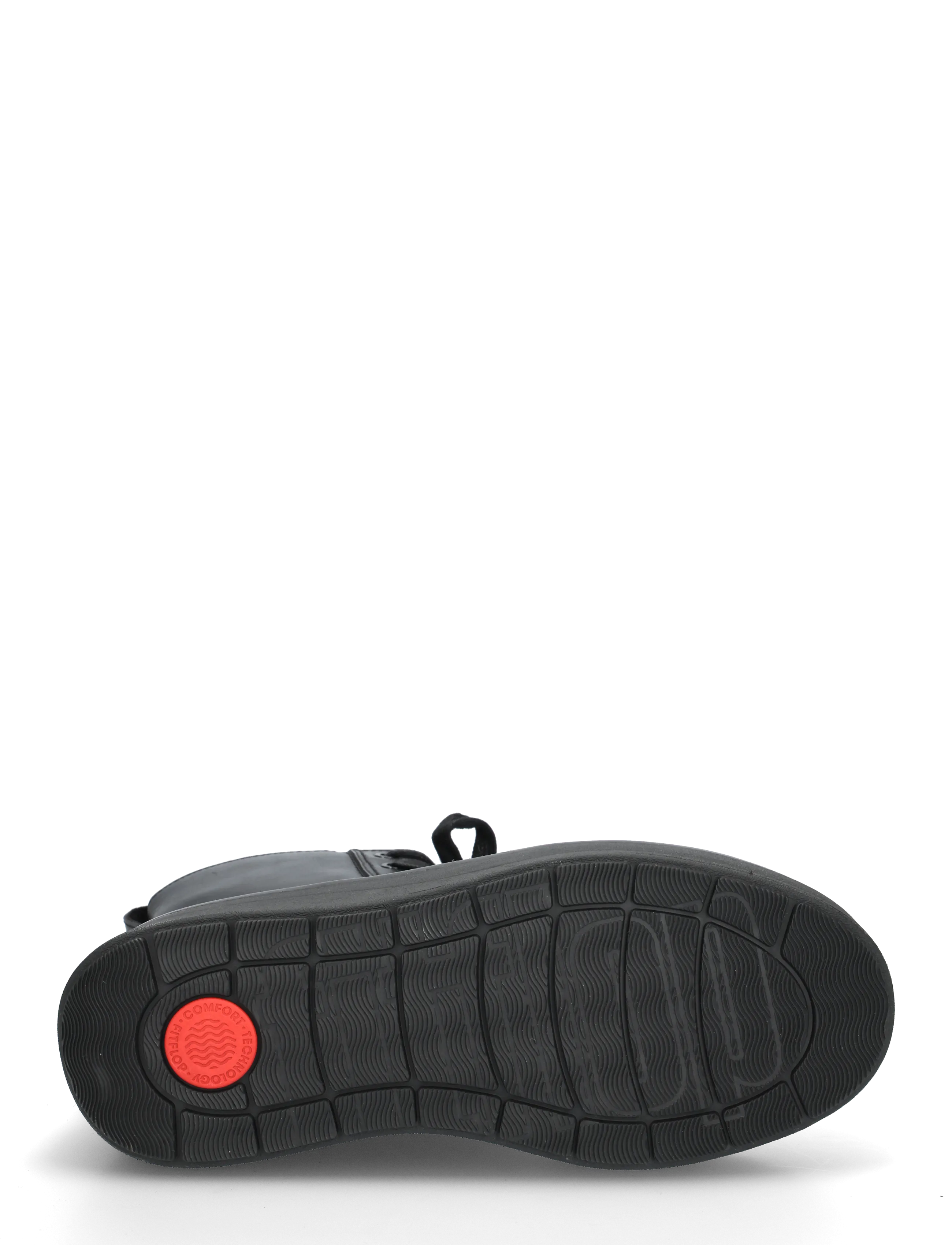 FitFlop - GEN-FF ROAM SHEARLING LEATHER BOOTS - flade ankelstøvler - all black - 4