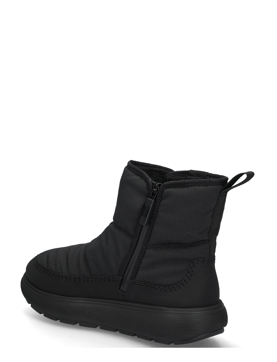 FitFlop - IQ-COMFF W/RESISTANT NYLON BOOTS - flache stiefeletten - all black - 1