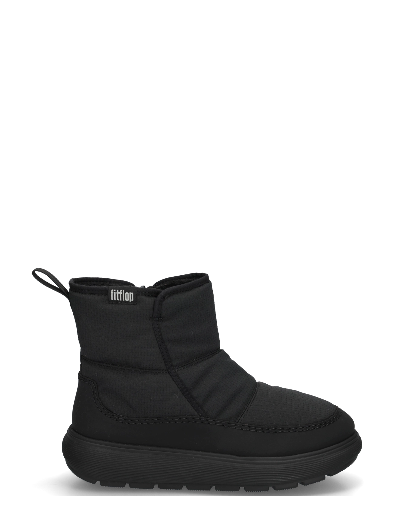 FitFlop - IQ-COMFF W/RESISTANT NYLON BOOTS - flache stiefeletten - all black - 2