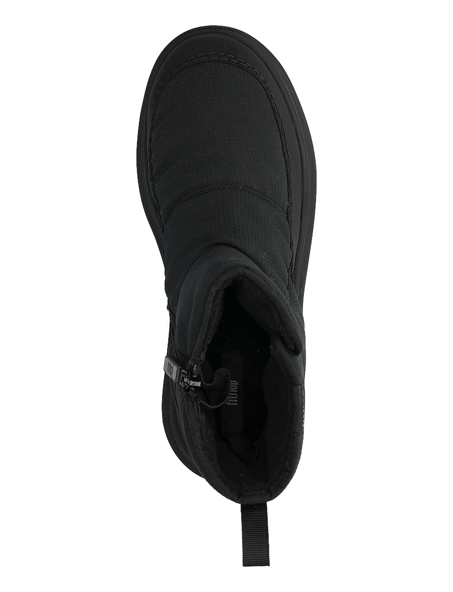 FitFlop - IQ-COMFF W/RESISTANT NYLON BOOTS - flache stiefeletten - all black - 3