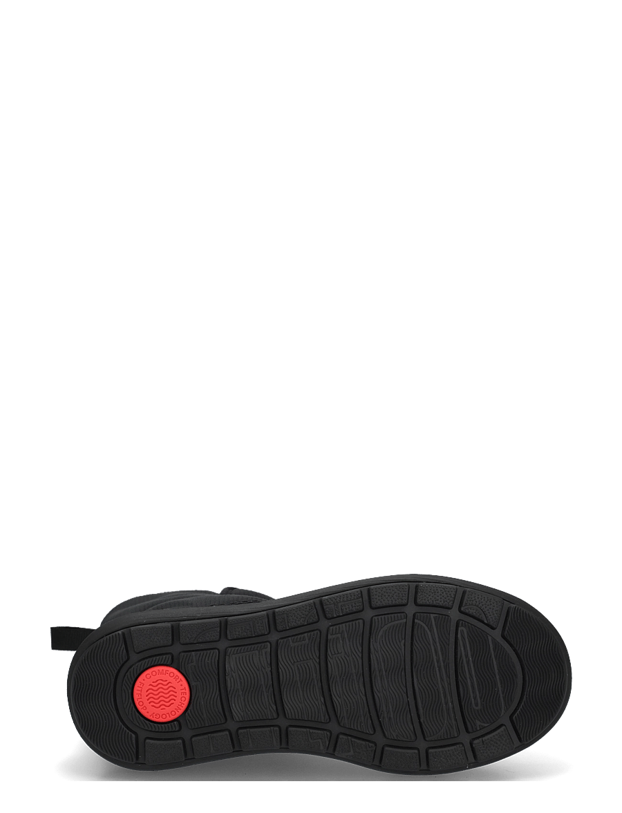 FitFlop - IQ-COMFF W/RESISTANT NYLON BOOTS - flache stiefeletten - all black - 4