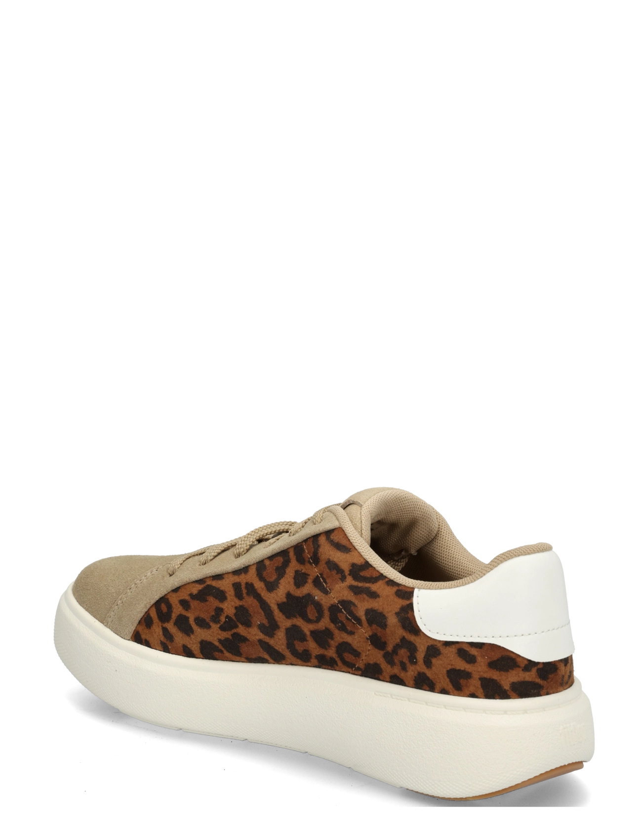 FitFlop - RTG SUEDE LEOPARD LACE UP TRAINERS - madala säärega tossud - cappuccino - 2