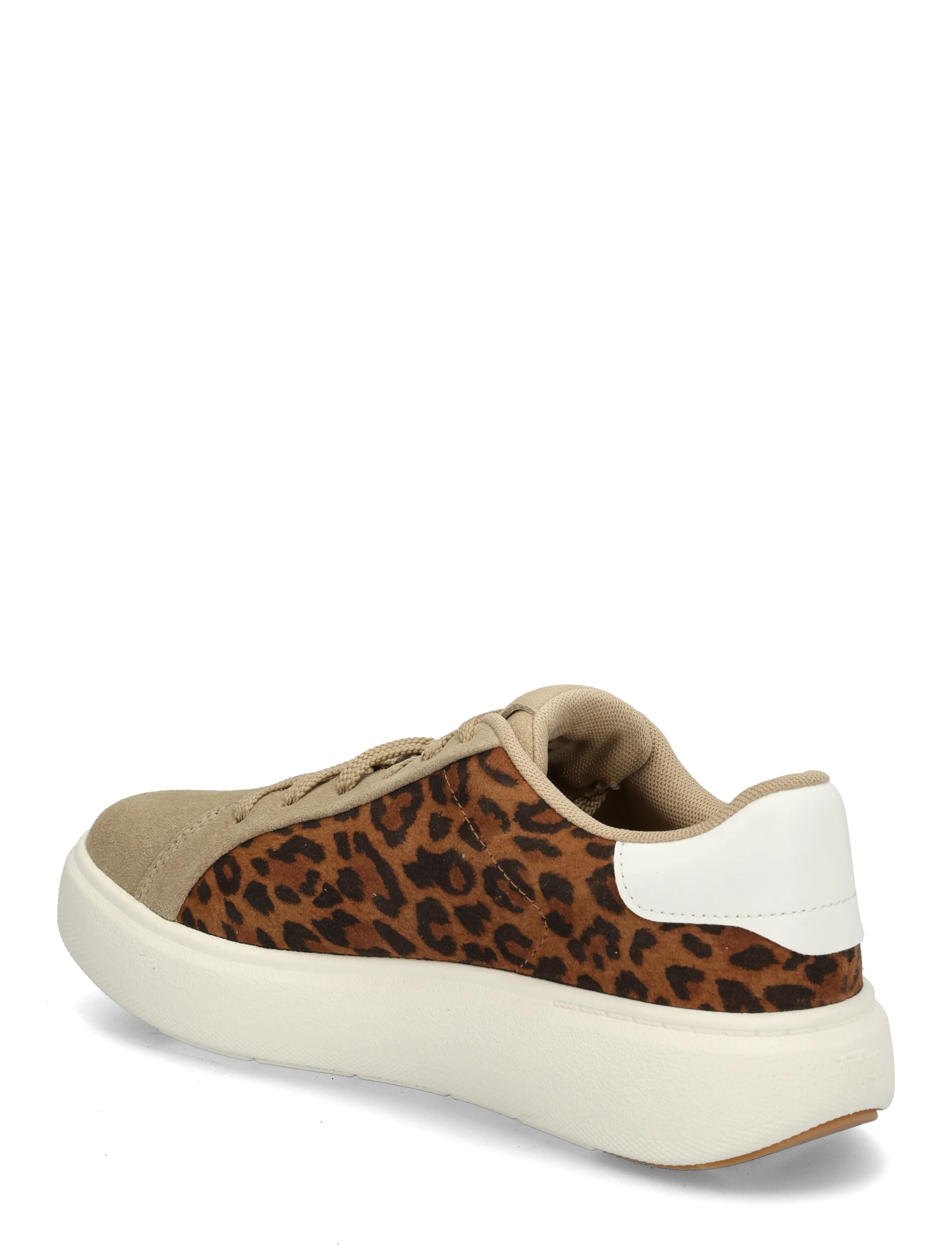 FitFlop - RTG SUEDE LEOPARD LACE UP TRAINERS - niedrige sneaker - cappuccino - 2