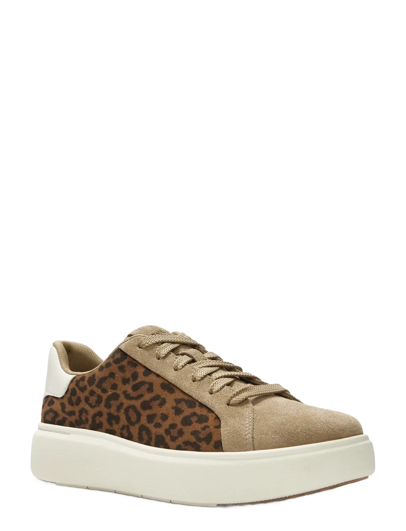 FitFlop - RTG SUEDE LEOPARD LACE UP TRAINERS - cappuccino - 2
