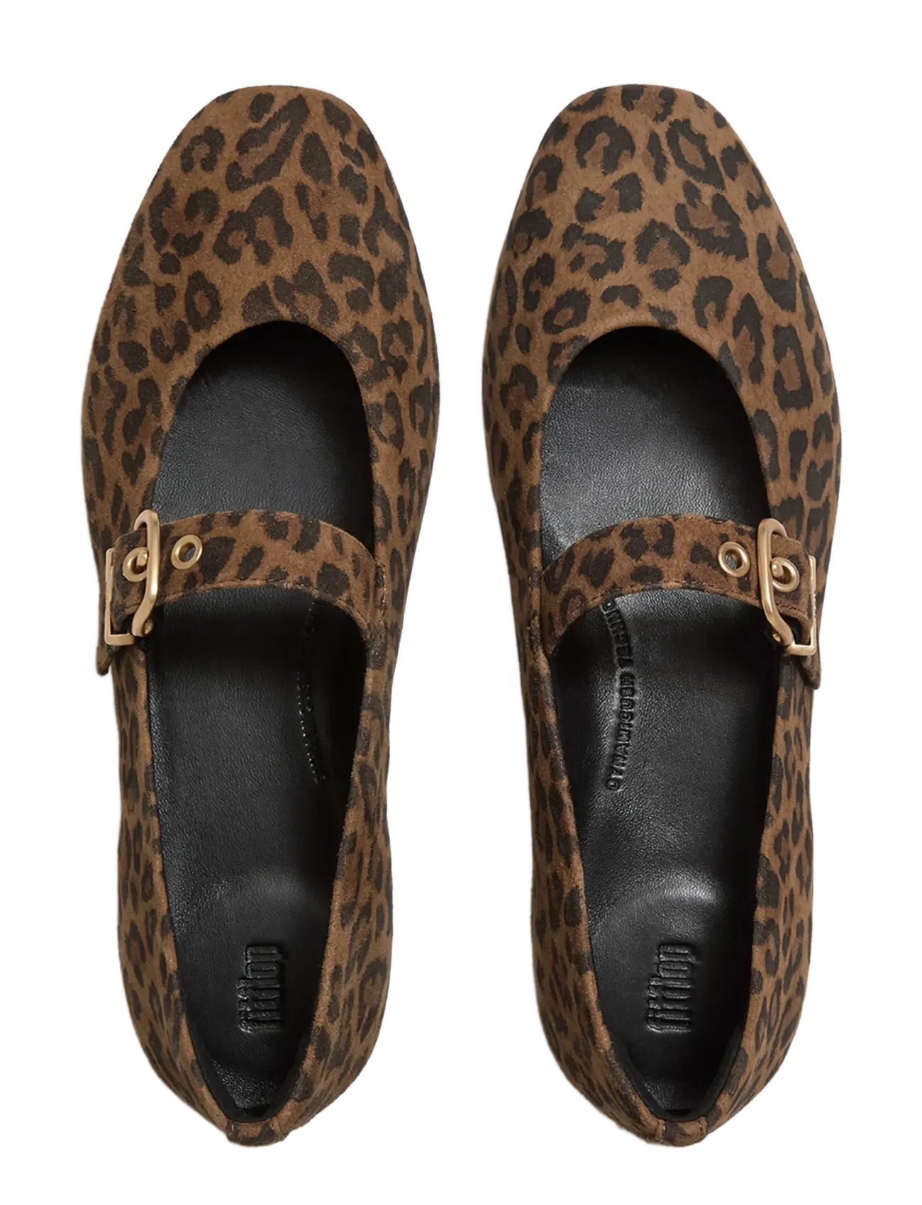 FitFlop - DELICATO SUEDE LEOPARD MARY JANES - tan/black - 2