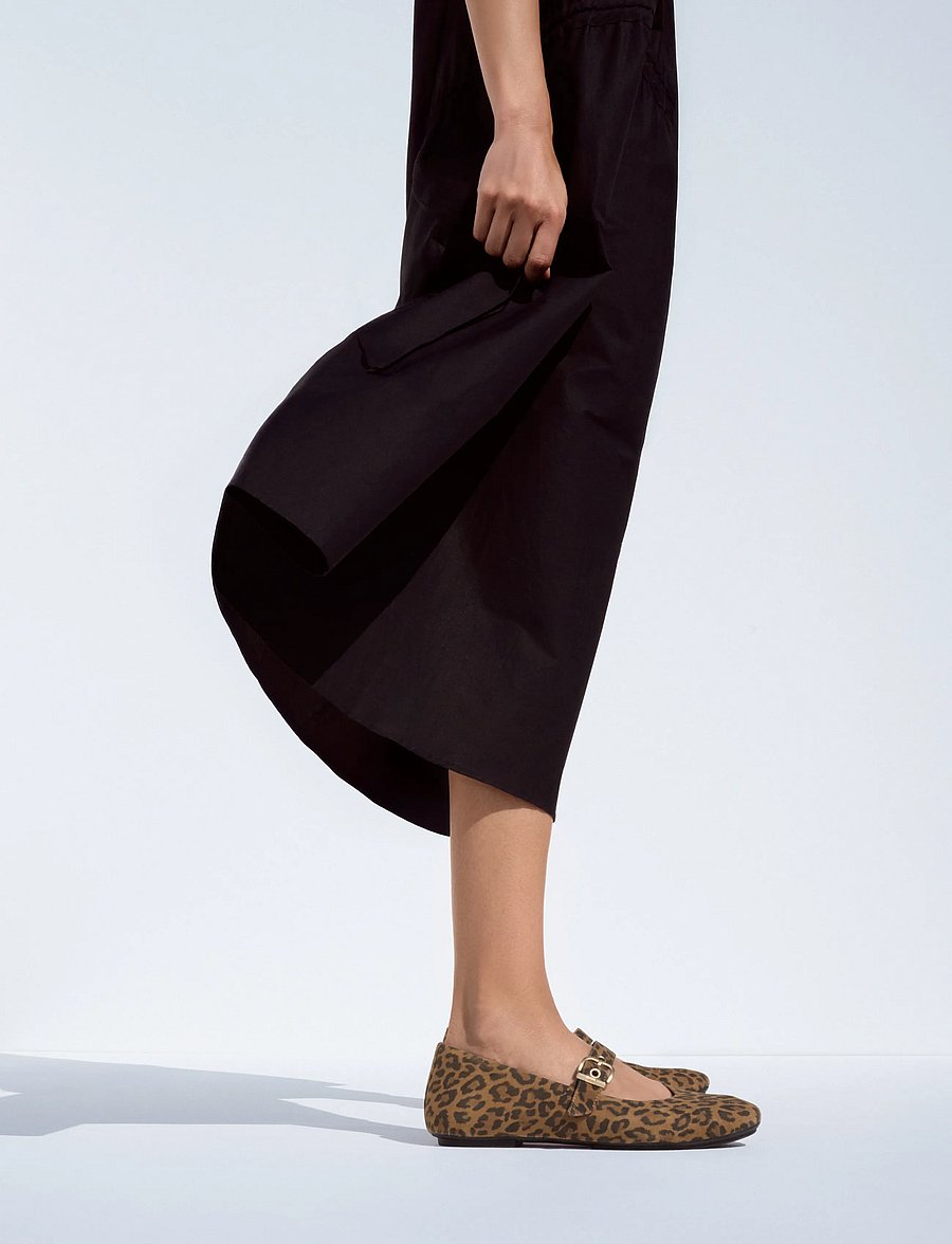 FitFlop - DELICATO SUEDE LEOPARD MARY JANES - tan/black - 0