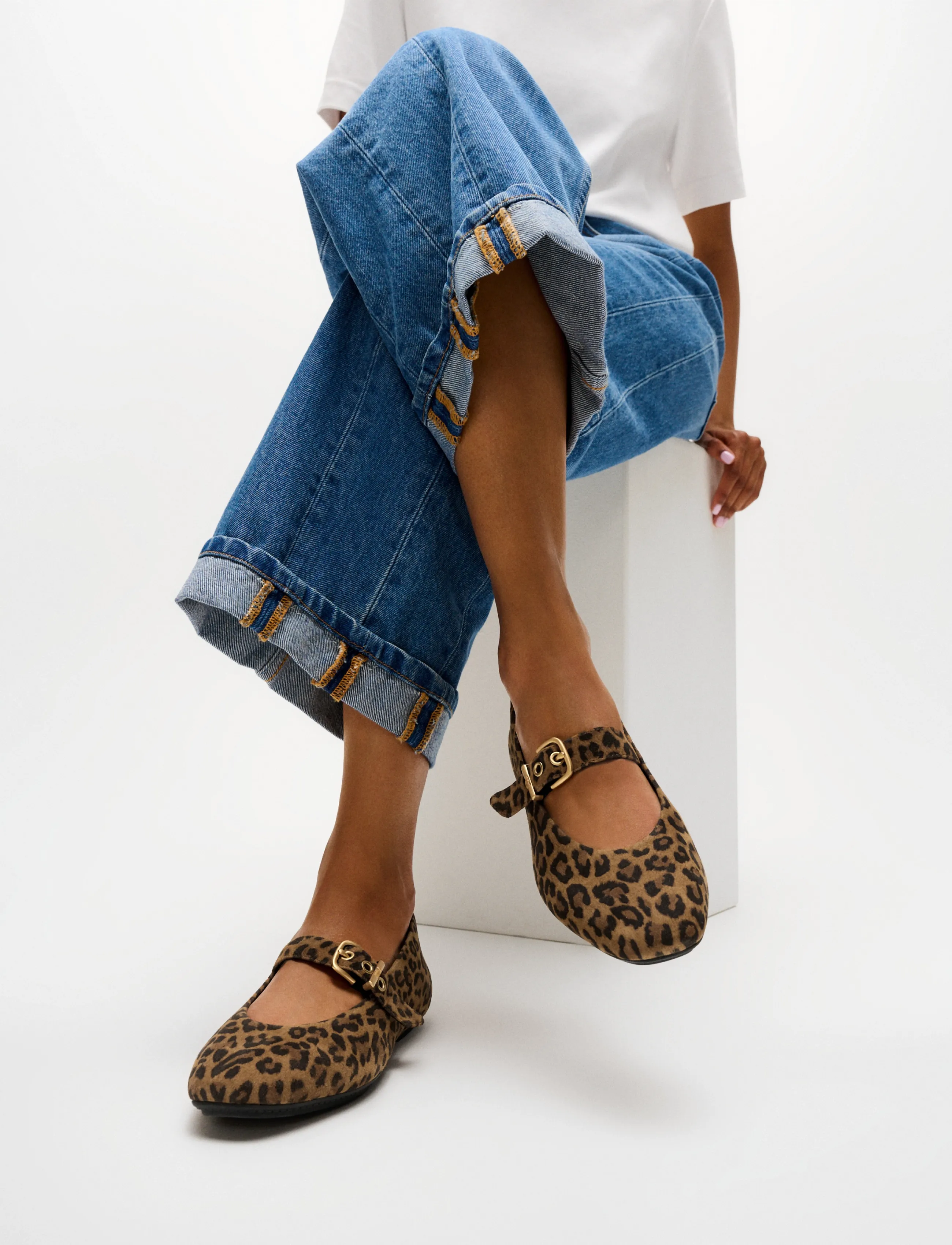 FitFlop - DELICATO SUEDE LEOPARD MARY JANES - tan/black - 5