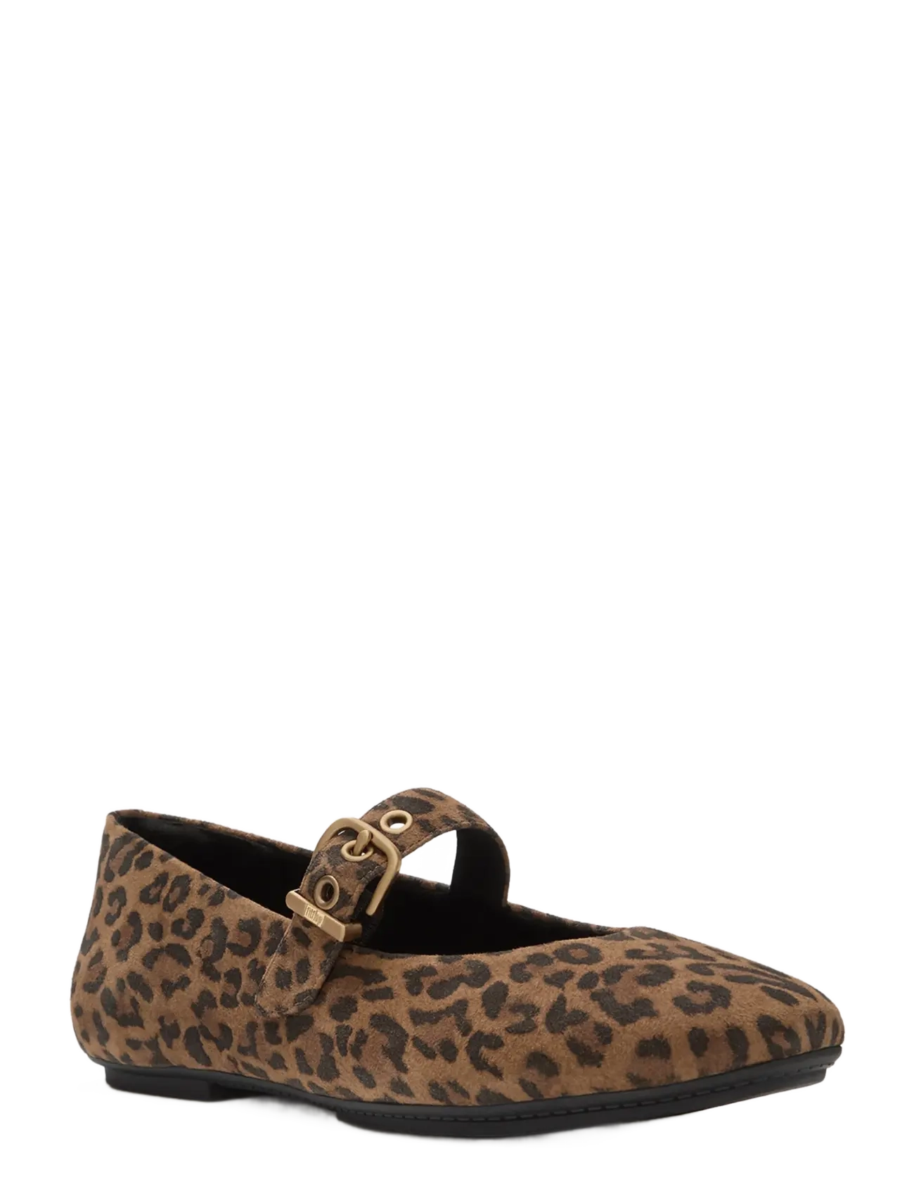 FitFlop - DELICATO SUEDE LEOPARD MARY JANES - tan/black - 3