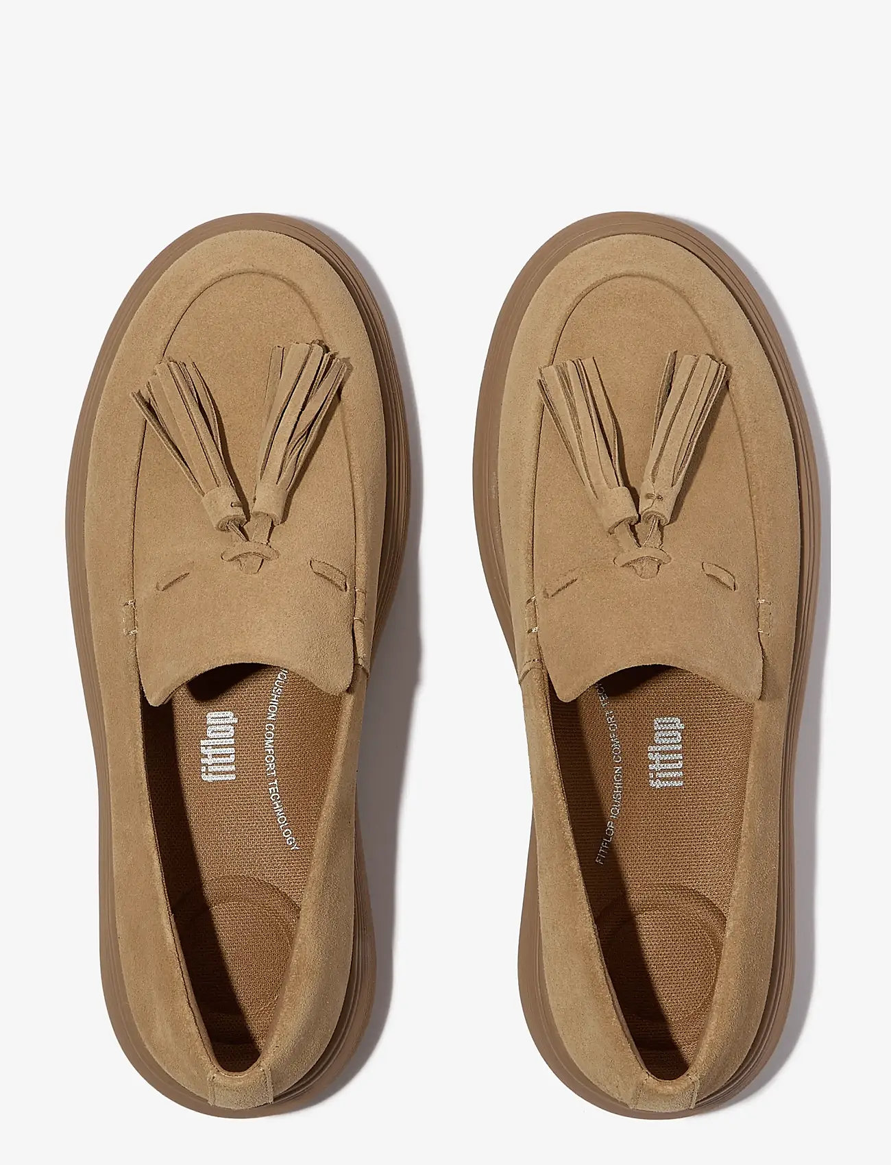 FitFlop - iQ-COMFF TASSEL SUEDE LOAFERS - mode trends - camel - 2