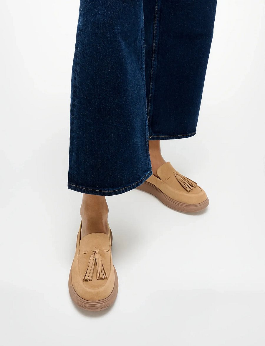 FitFlop - iQ-COMFF TASSEL SUEDE LOAFERS - camel - 4