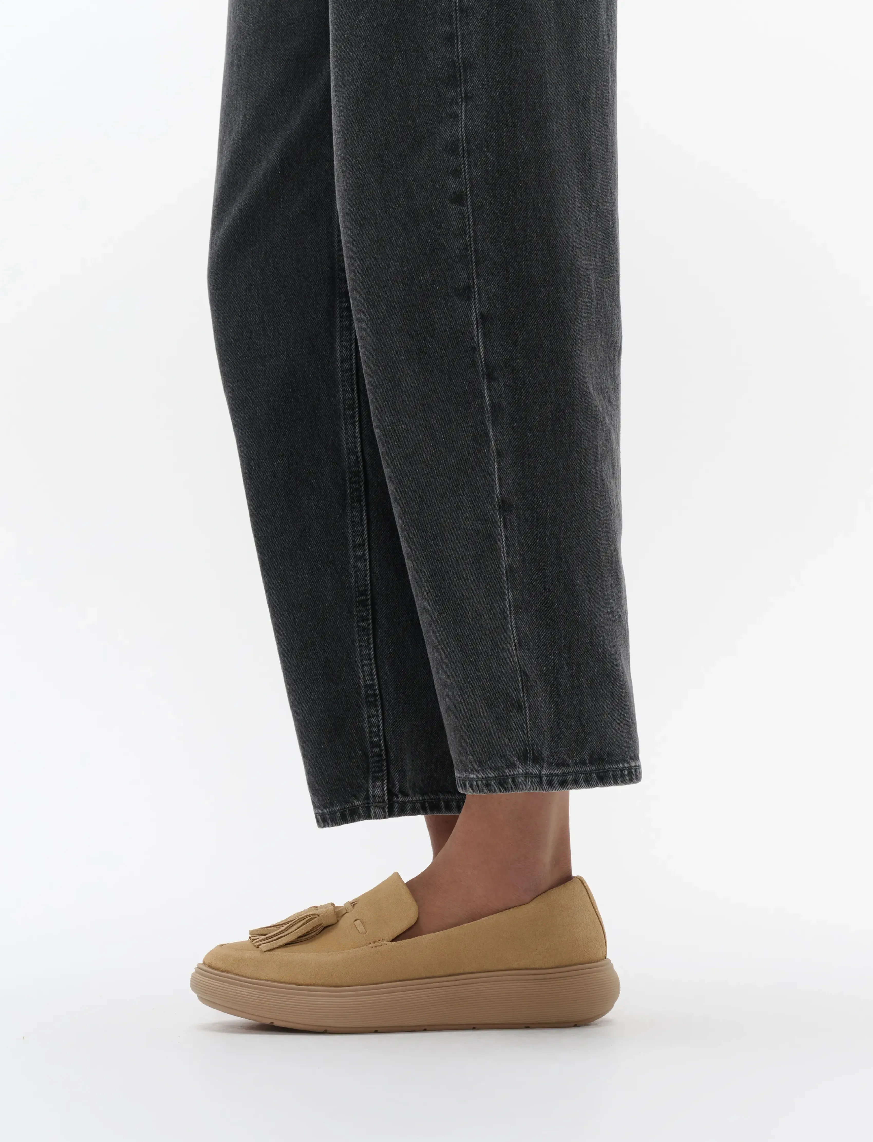 FitFlop - iQ-COMFF TASSEL SUEDE LOAFERS - camel - 5