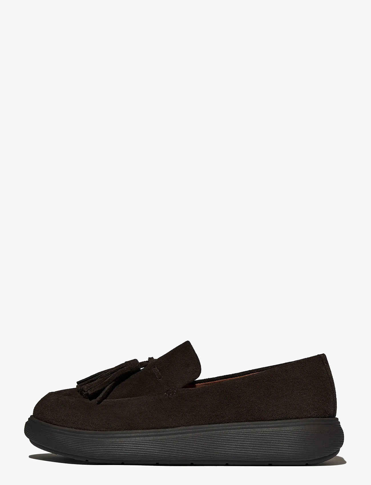 FitFlop - iQ-COMFF TASSEL SUEDE LOAFERS - mode trends - chocolat - 1