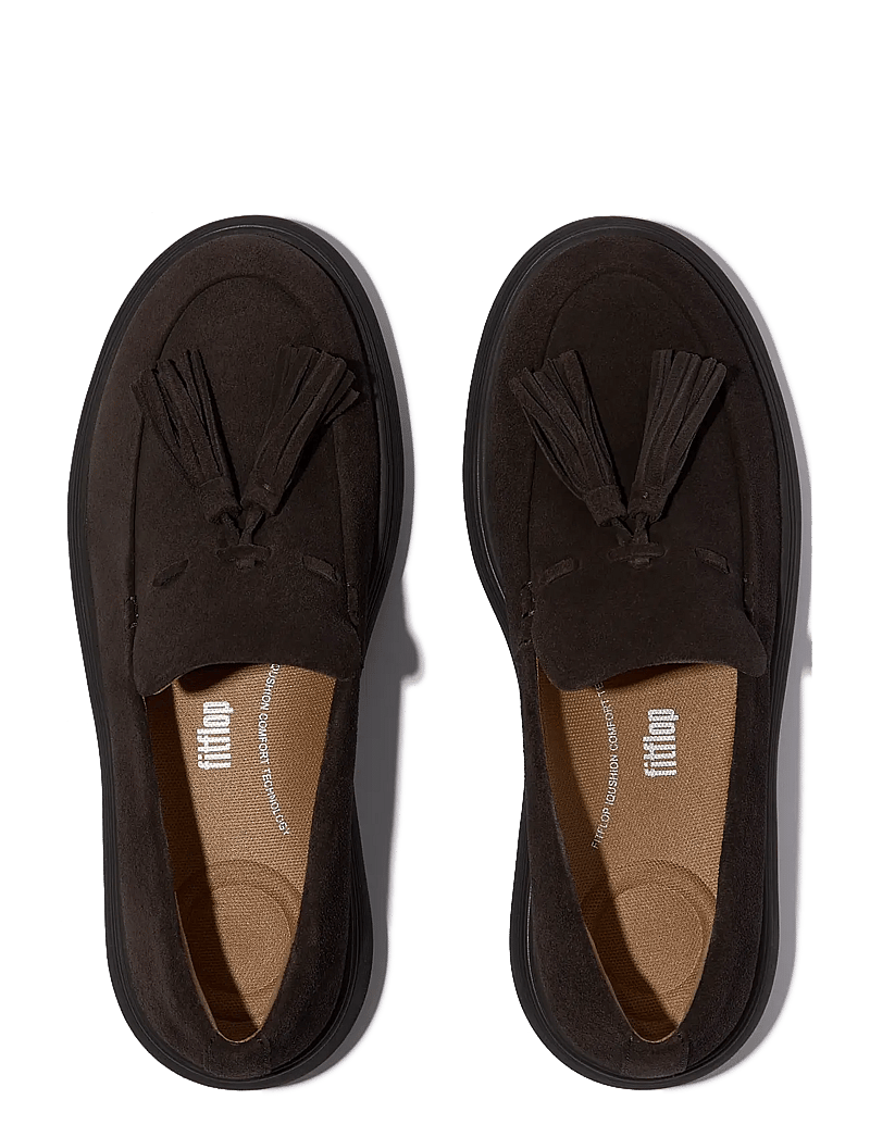 FitFlop - iQ-COMFF TASSEL SUEDE LOAFERS - mode trends - chocolat - 3