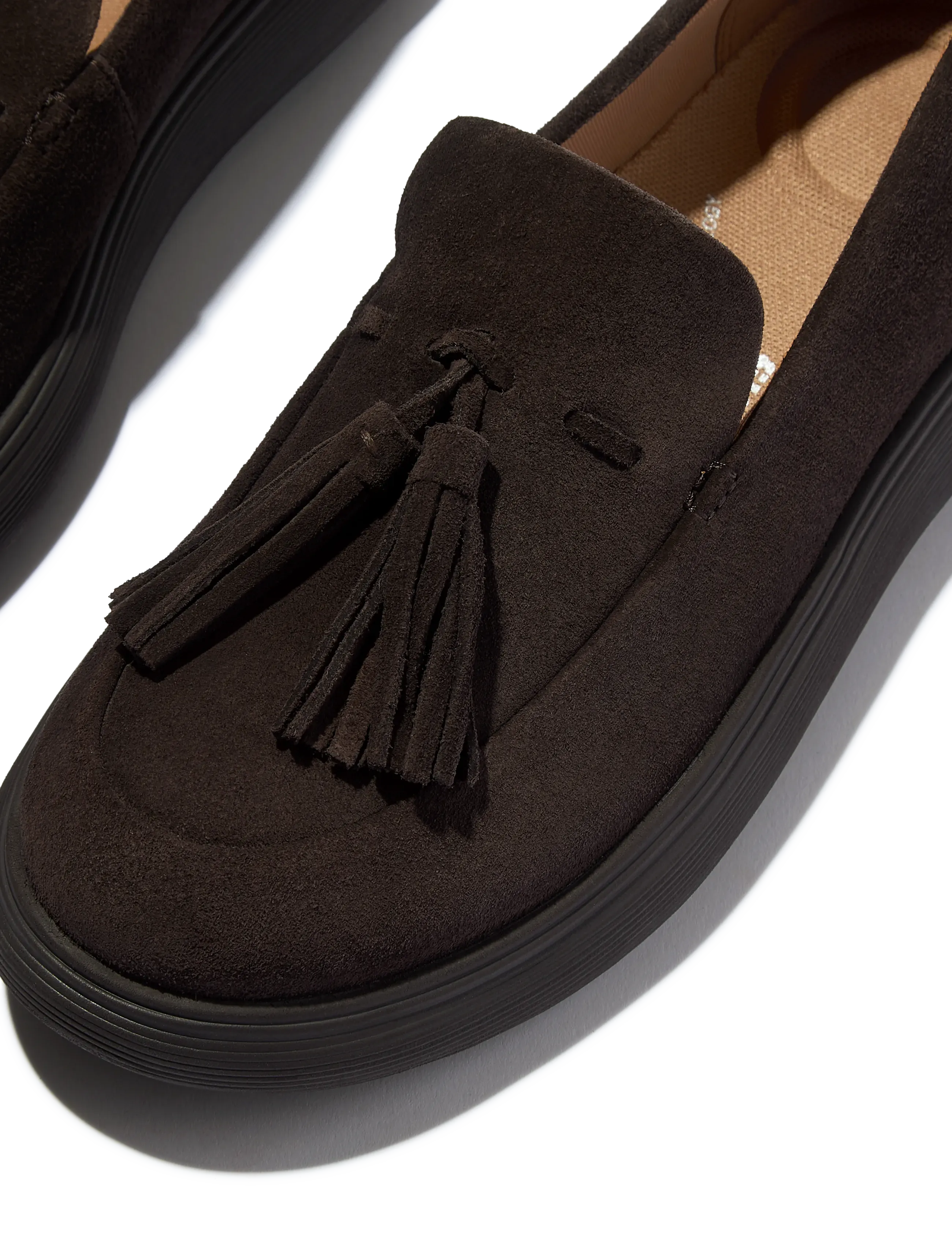 FitFlop - iQ-COMFF TASSEL SUEDE LOAFERS - fashion trends - chocolat - 4