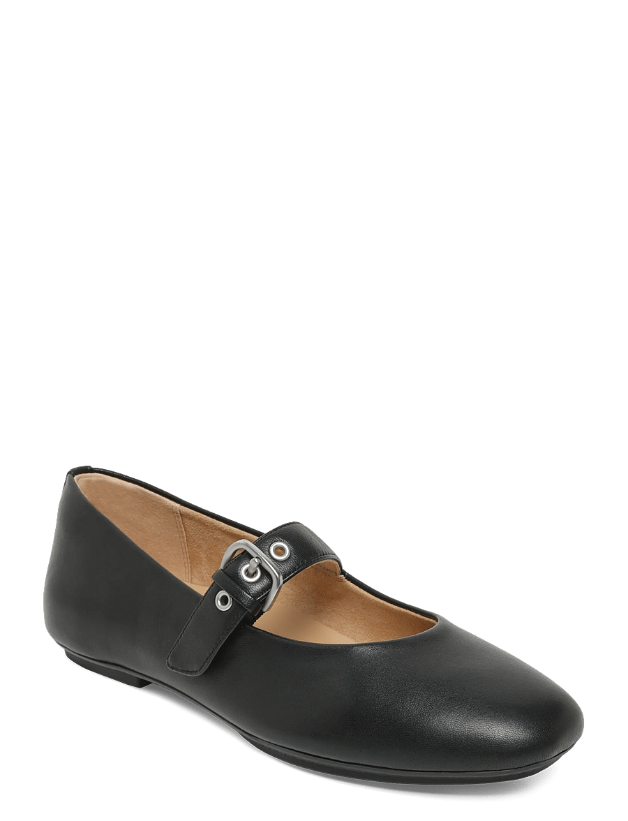 FitFlop - DELICATO LEATHER MARY JANES - all black - 0
