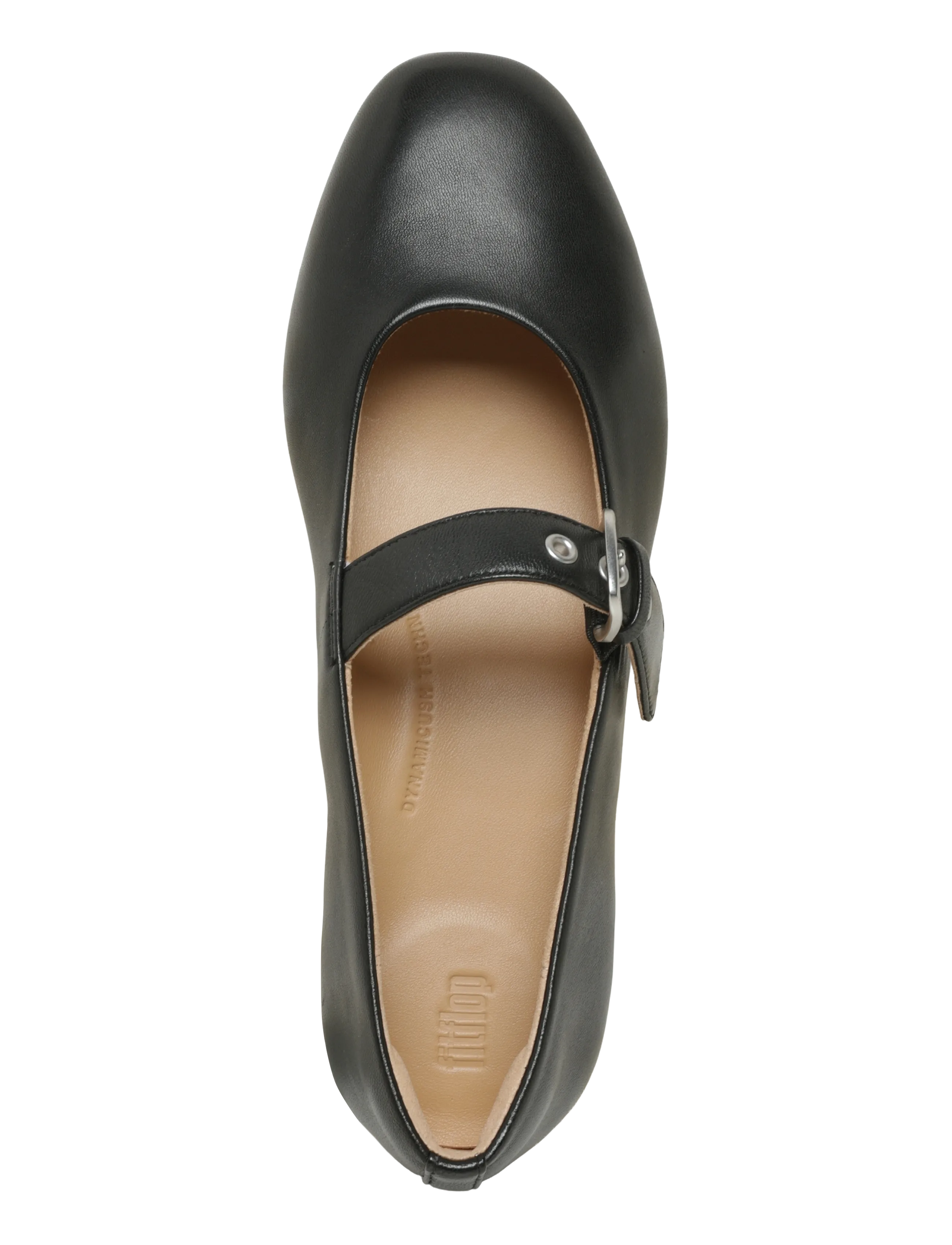 FitFlop - DELICATO LEATHER MARY JANES - all black - 3