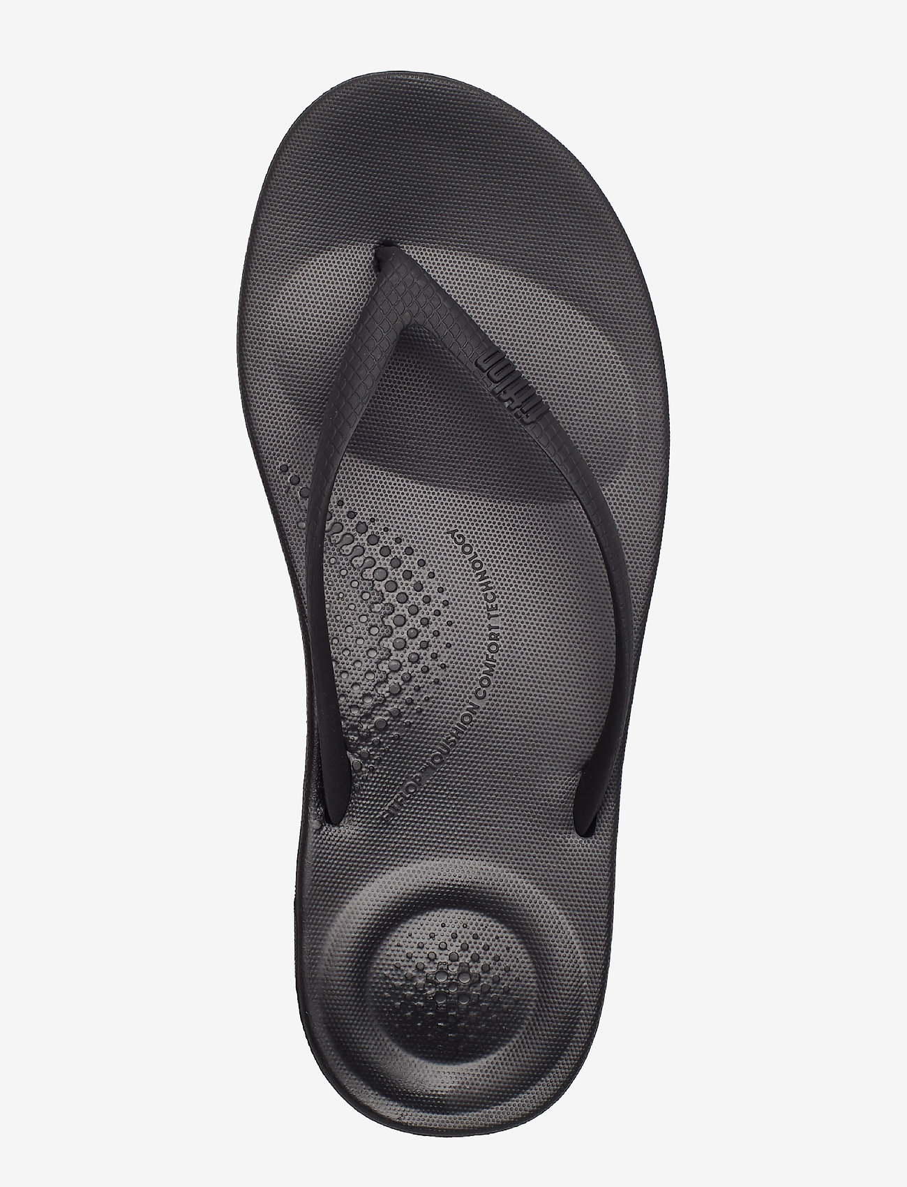 FitFlop - IQUSHION ERGONOMIC FLIP-FLOPS - flip flops - all black - 4