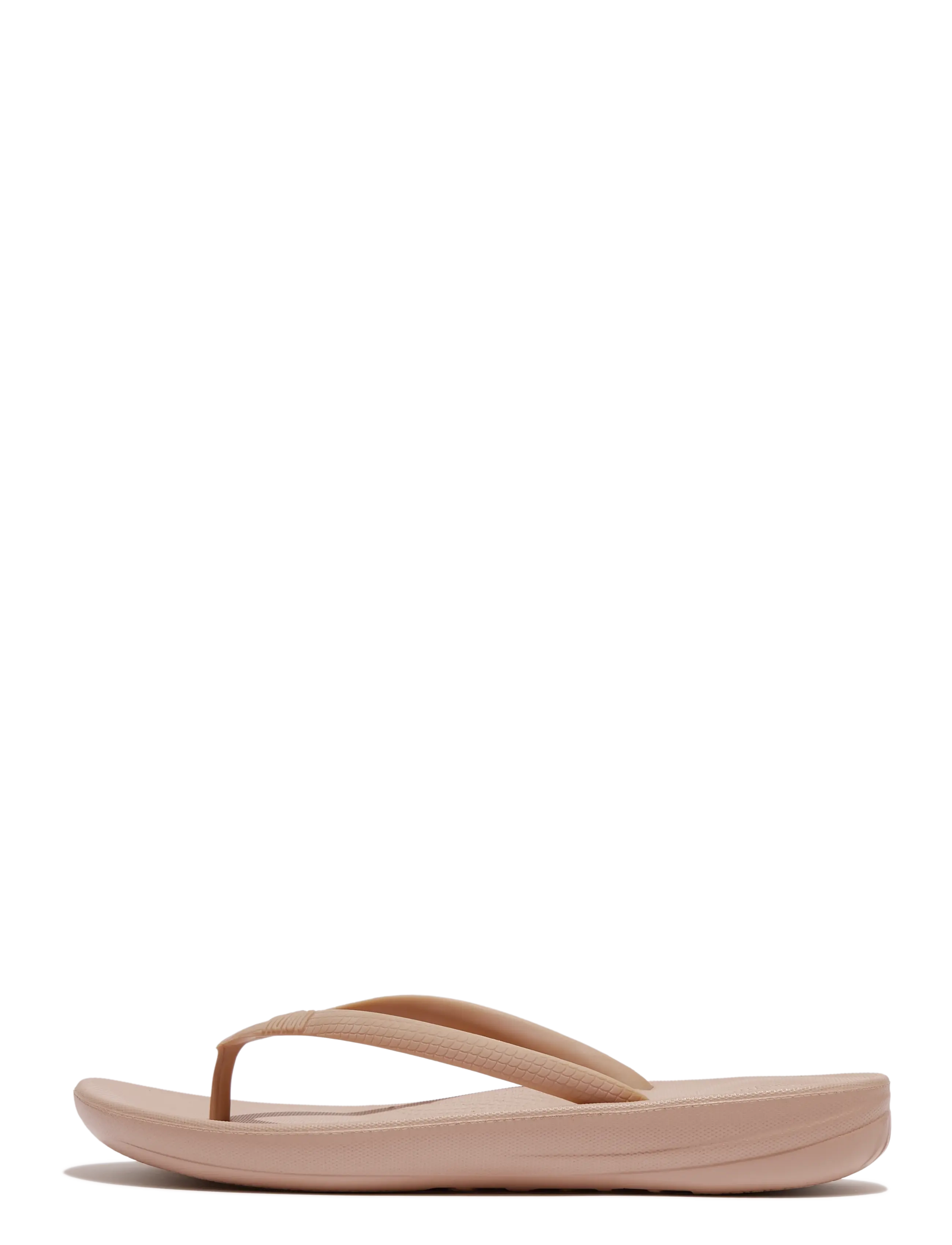 FitFlop IQUSHION ERGONOMIC FLIP-FLOPS - Sandalen - BEIGE / pink/rose