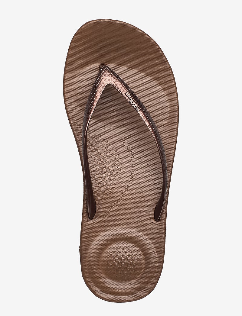 FitFlop - IQUSHION ERGONOMIC FLIP-FLOPS - japonki - bronze - 4