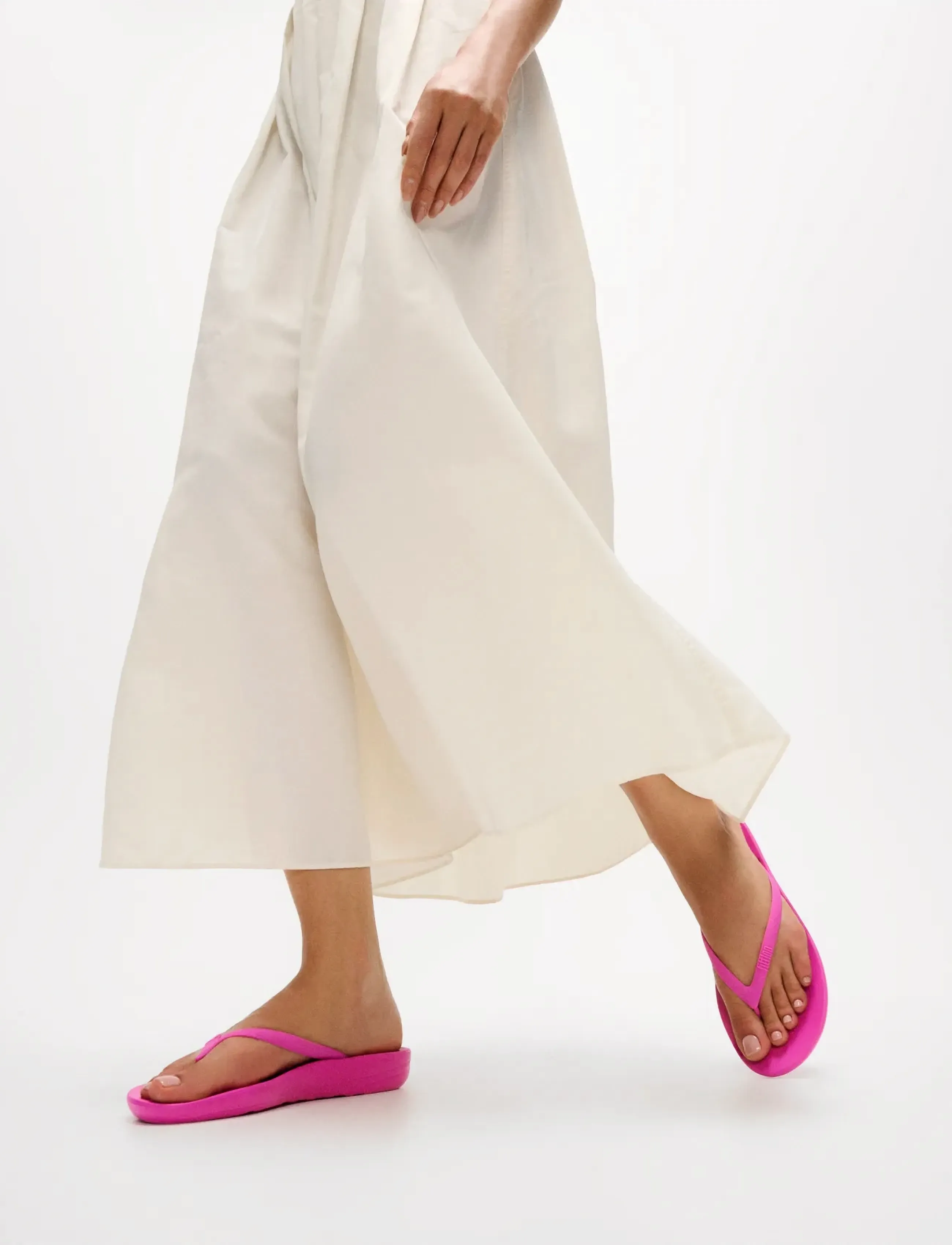 FitFlop Iqushion Ergonomic Flip-Flops, 42, Pink, Sandaler > Flip Flops, Dame