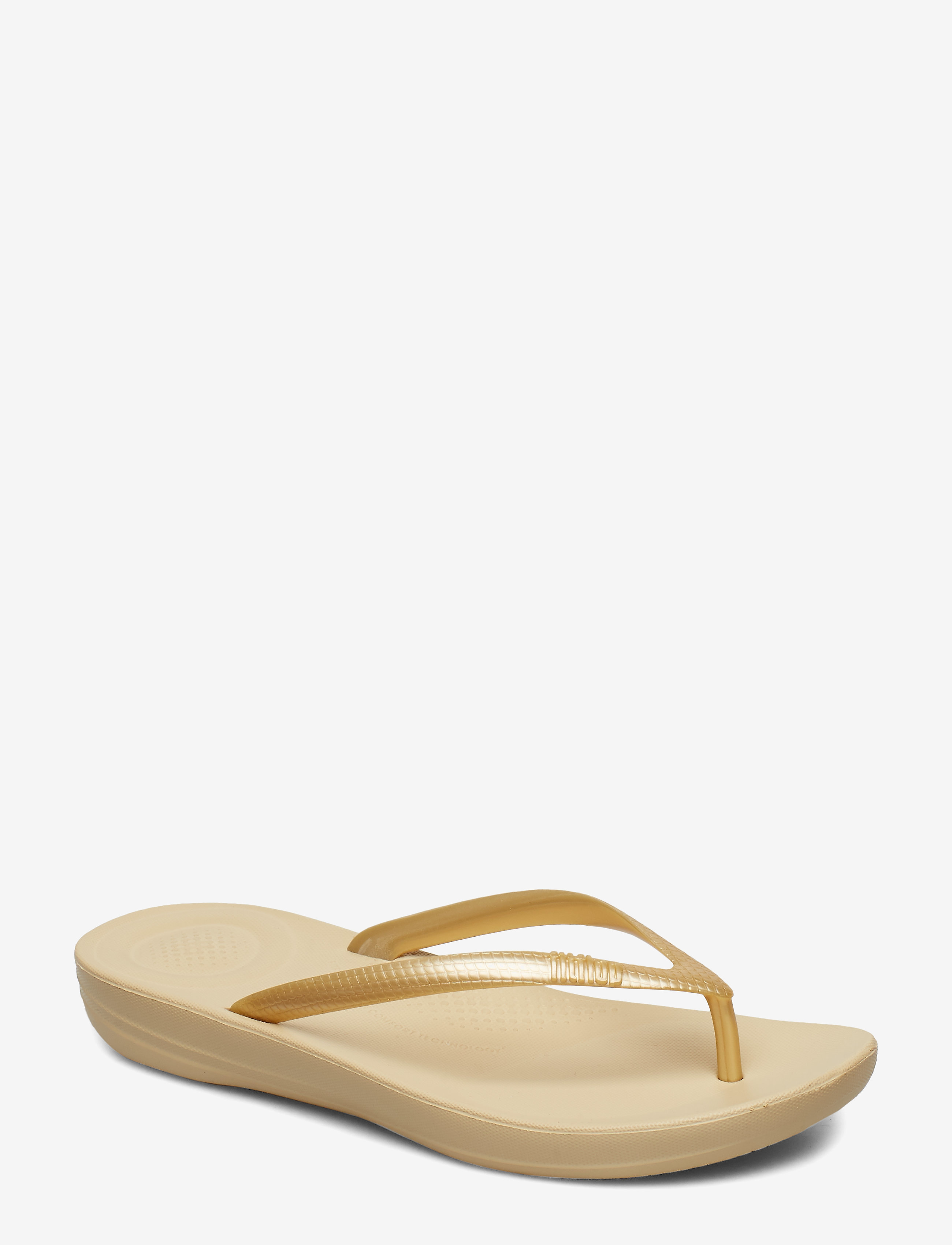 FITFLOP Iqushion Ergonomic Flip-Flops Gold - 41 - Damen
