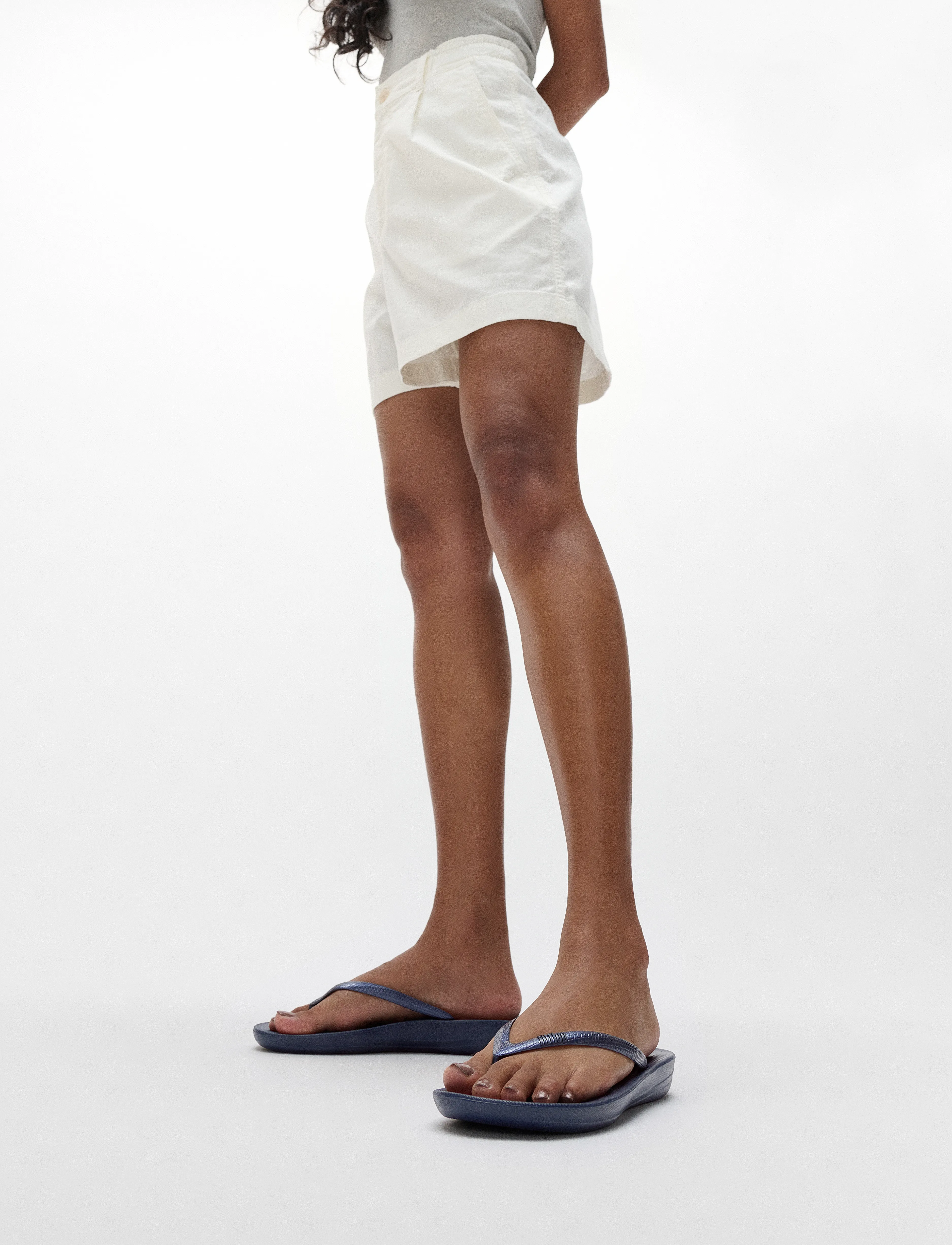FitFlop Iqushion Ergonomic Flip-Flops, 36, Black, Sandaler > Flip Flops, Dame