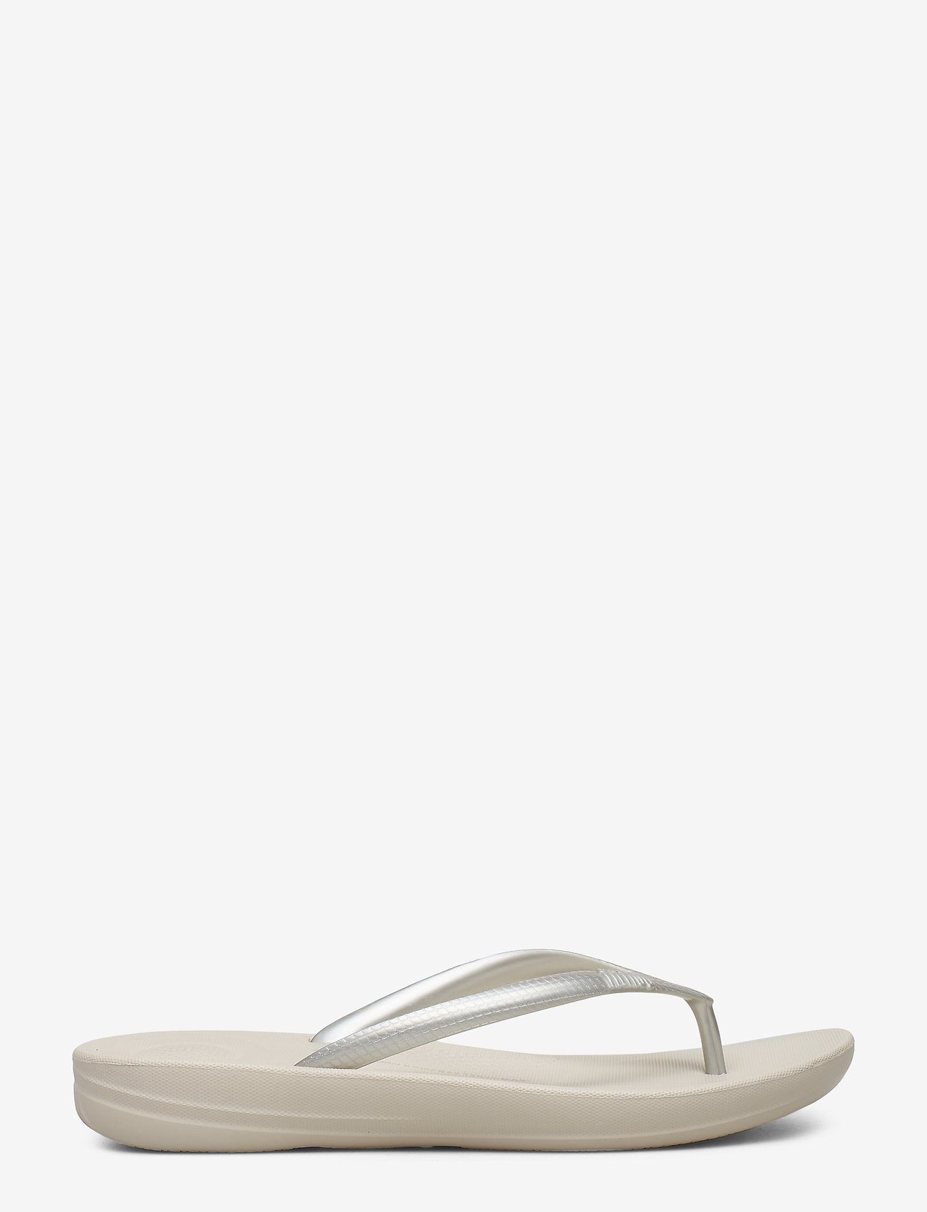 FitFlop - IQUSHION ERGONOMIC FLIP-FLOPS - flip flops - silver - 2