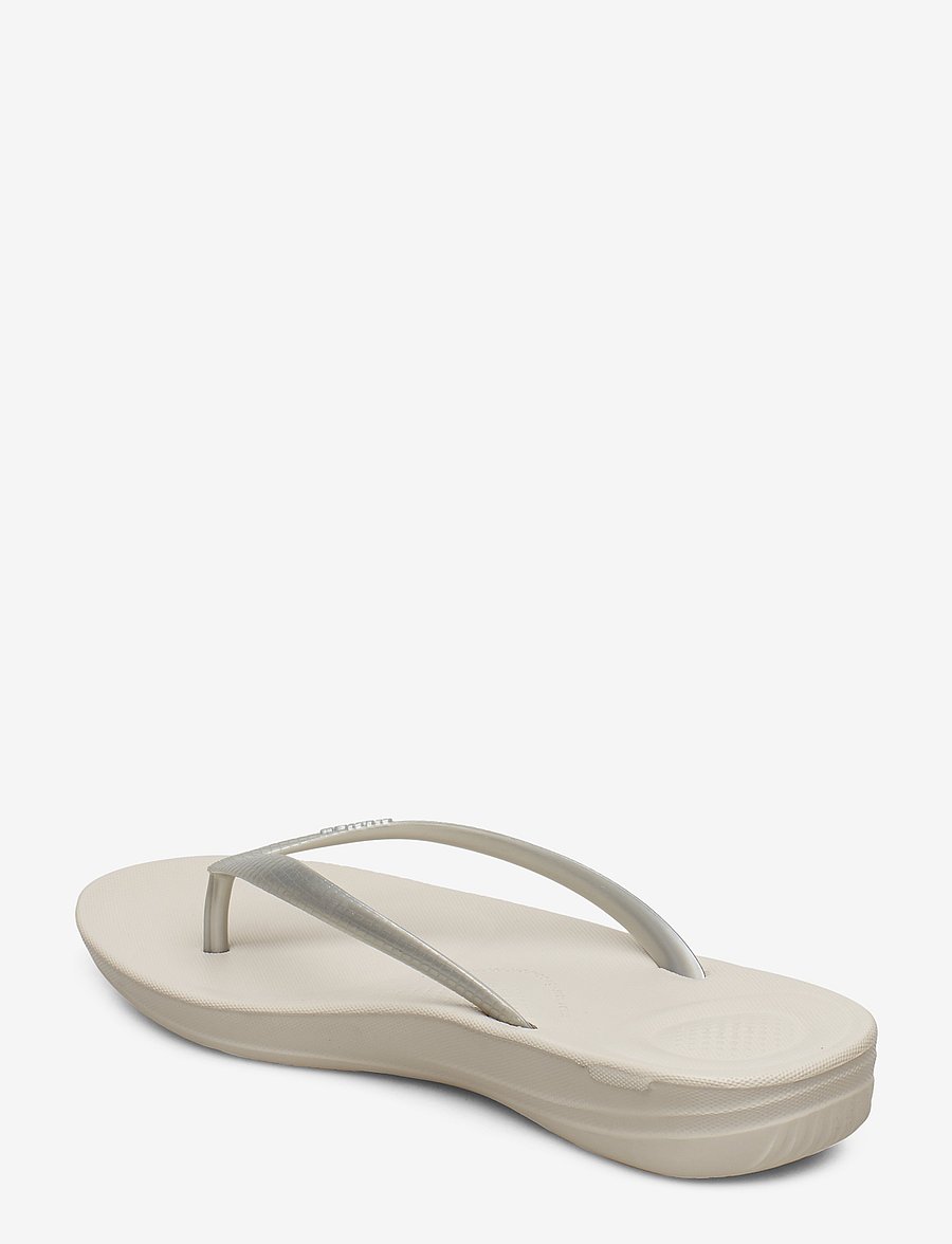 FitFlop - IQUSHION ERGONOMIC FLIP-FLOPS - teenslippers - silver - 3