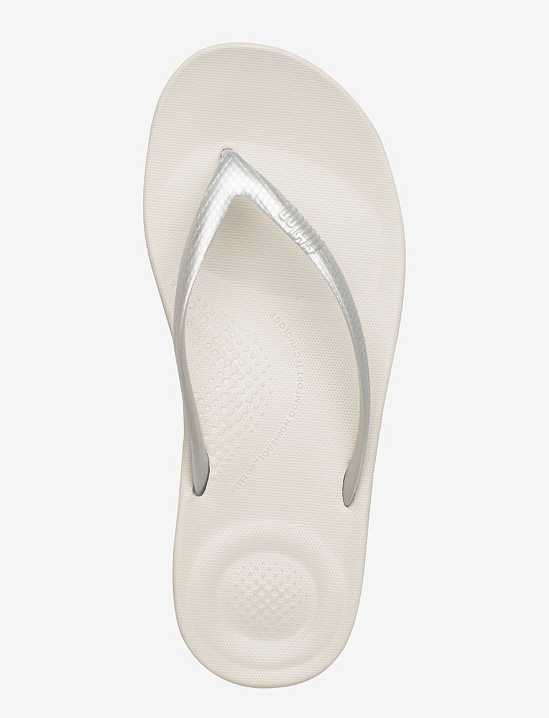 FitFlop - IQUSHION ERGONOMIC FLIP-FLOPS - flip flops - silver - 4