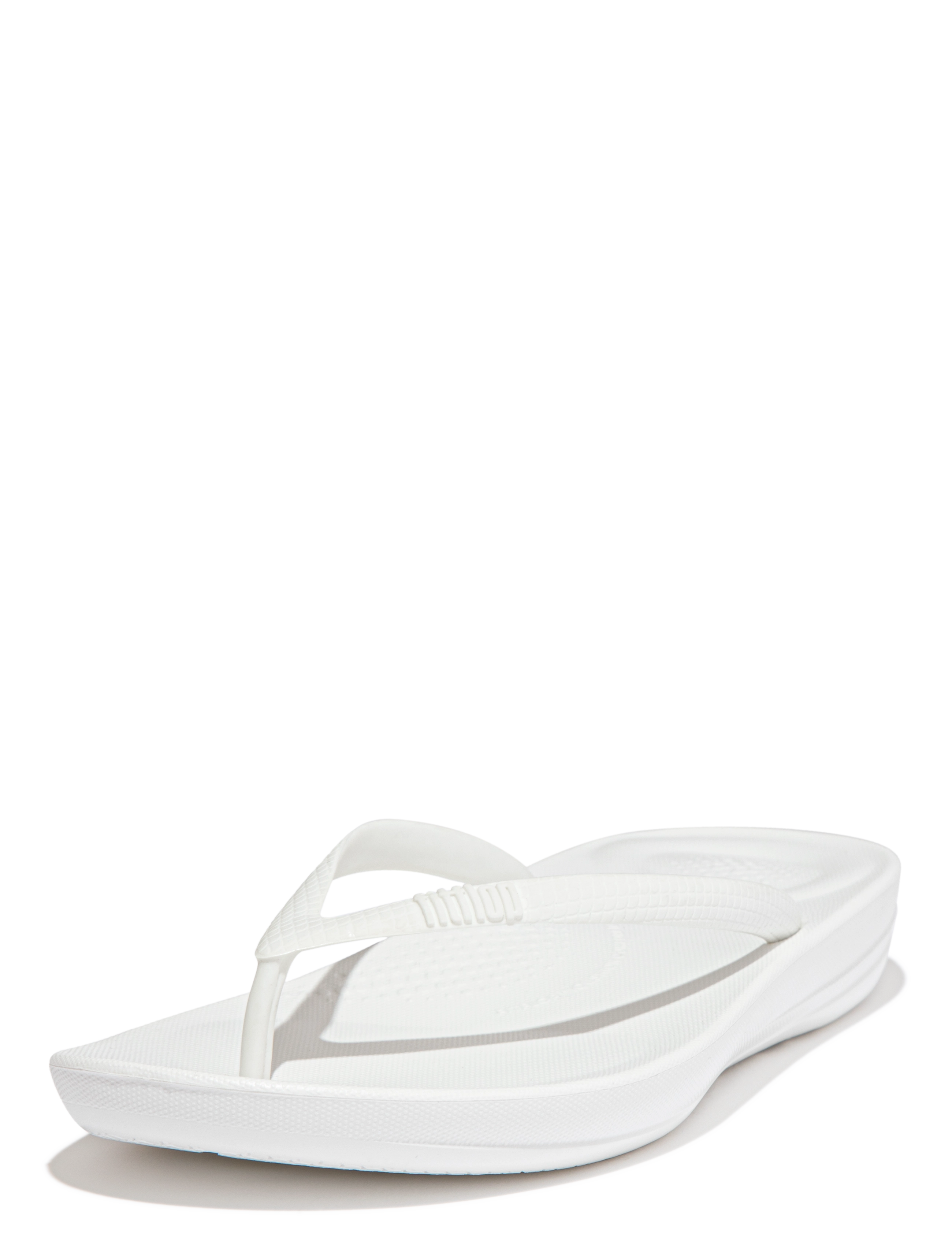 FITFLOP Iqushion Ergonomic Flip-Flops Weiß - 37 - Damen