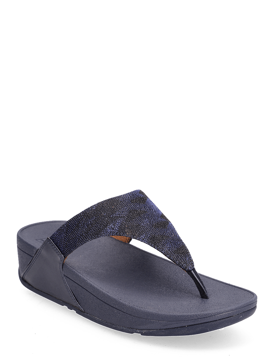 FitFlop - LULU GLITZ TOE-POST SANDALS - flade sandaler - midnight navy - 0