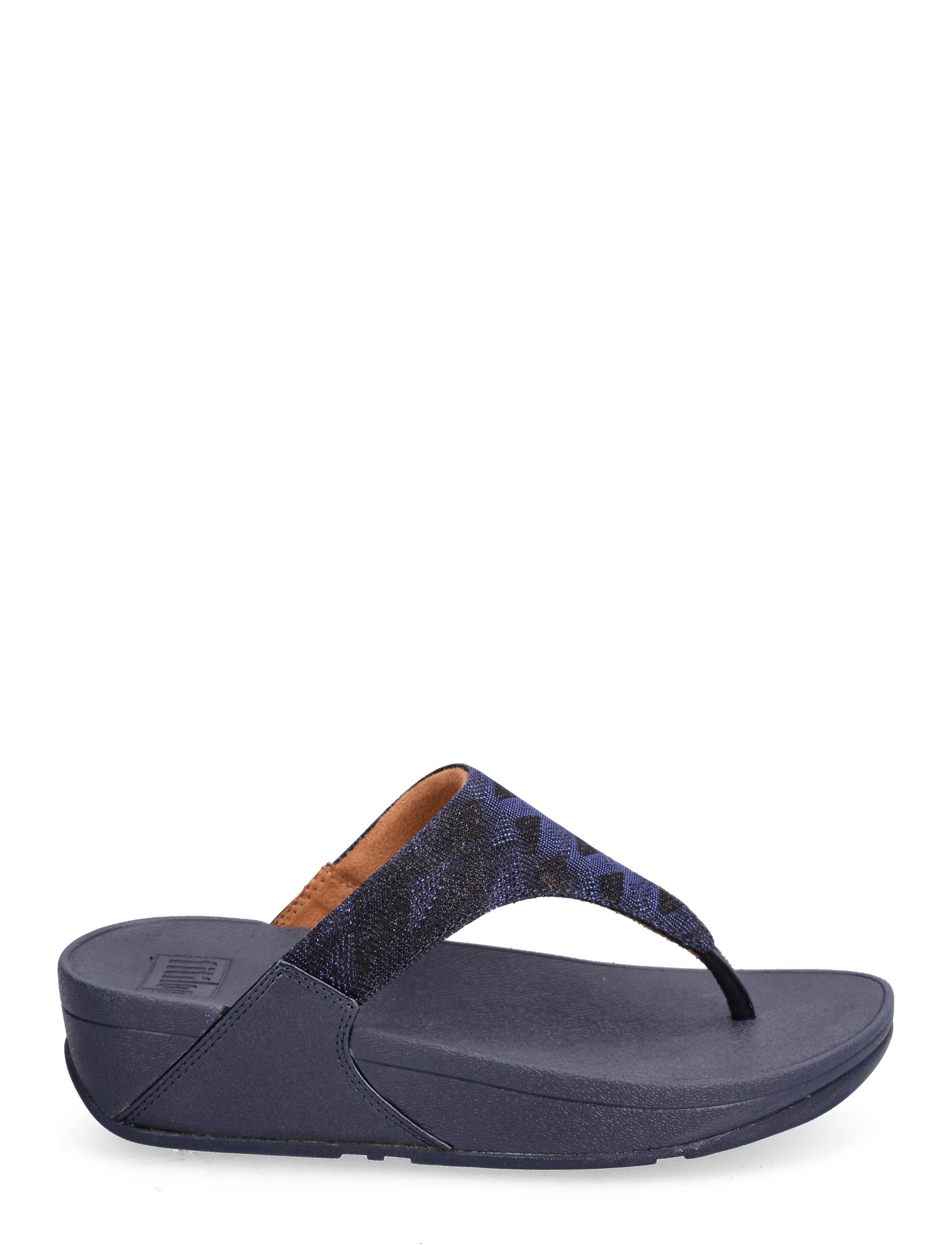 FitFlop - LULU GLITZ TOE-POST SANDALS - flade sandaler - midnight navy - 1