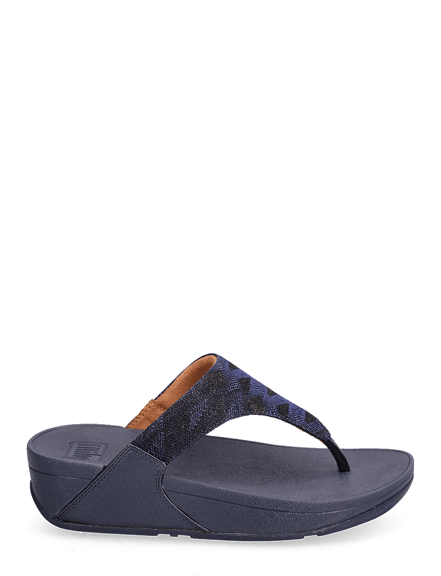 FitFlop - LULU GLITZ TOE-POST SANDALS - flade sandaler - midnight navy - 1