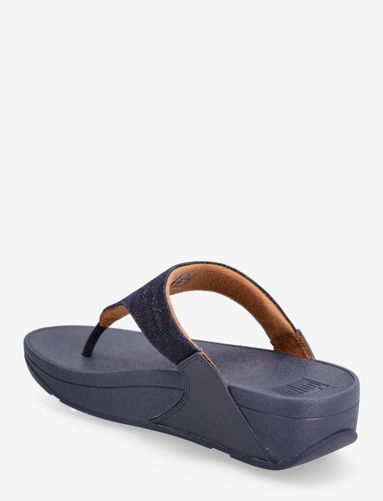 FitFlop - LULU GLITZ TOE-POST SANDALS - flat sandals - midnight navy - 2