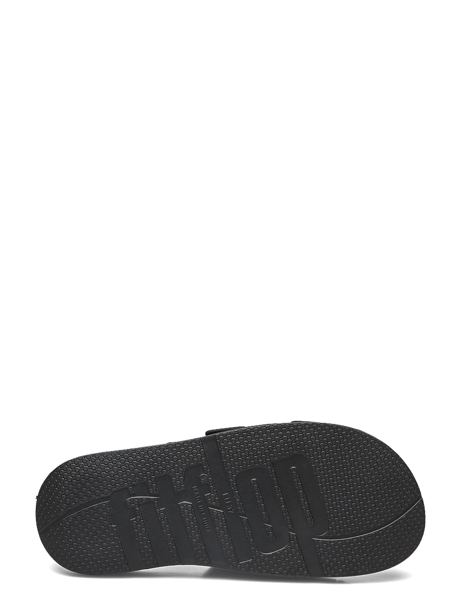 FitFlop - IQUSHION TWO-BAR BUCKLE SLIDES - all black - 5