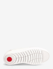 FitFlop - RALLY LEATHER/SUEDE PANEL SNEAKERS - sportiska stila apavi ar pazeminātu potītes daļu - urban white/paris grey - 4