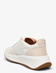 FitFlop - F-MODE LEATHER/SUEDE FLATFORM SNEAKERS - lave sneakers - urban white - 2