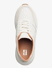 FitFlop - F-MODE LEATHER/SUEDE FLATFORM SNEAKERS - niedrige sneakers - urban white - 3