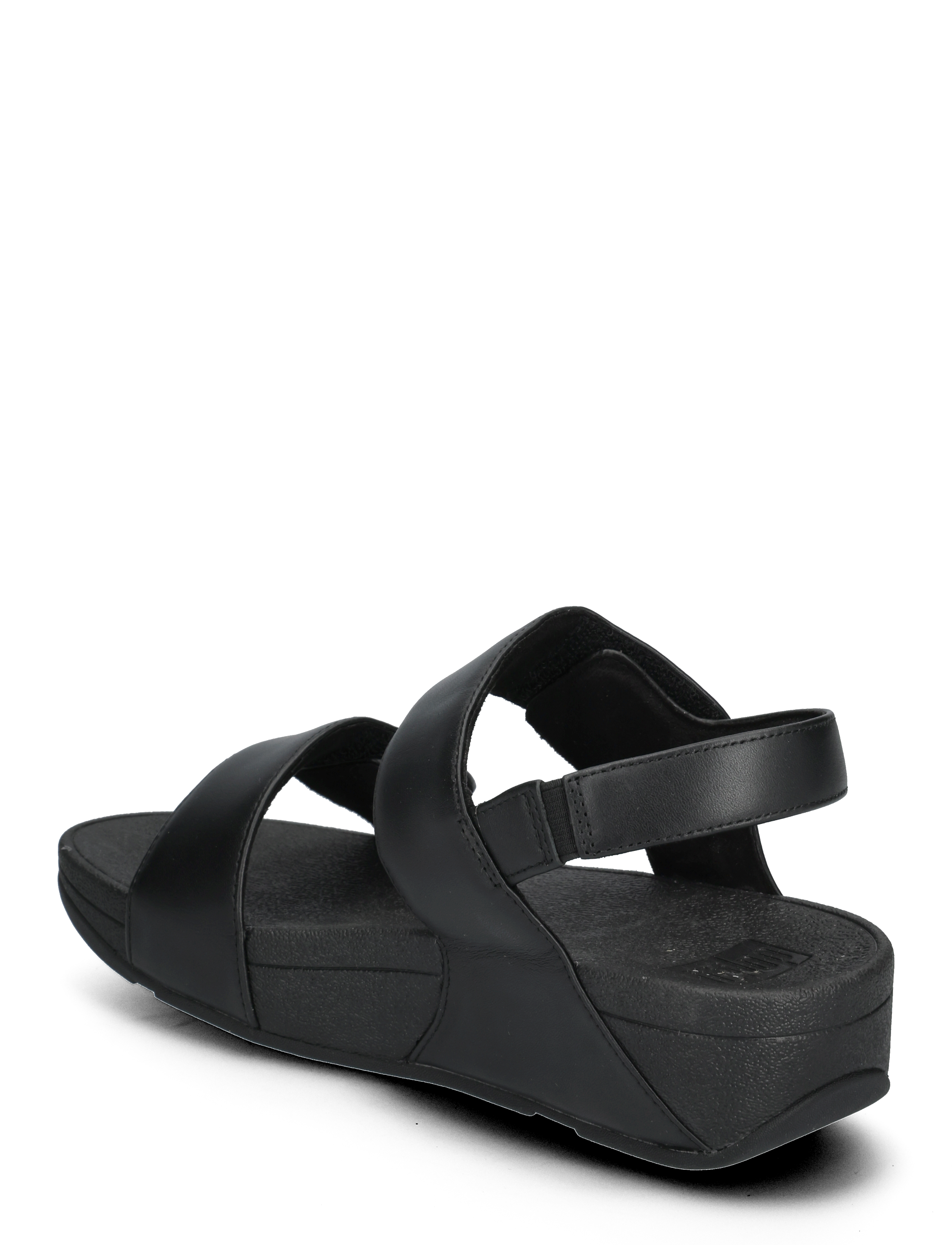 FitFlop - LULU ADJUSTABLE LEATHER BACK-STRAP SANDALS - flade sandaler - all black - 3